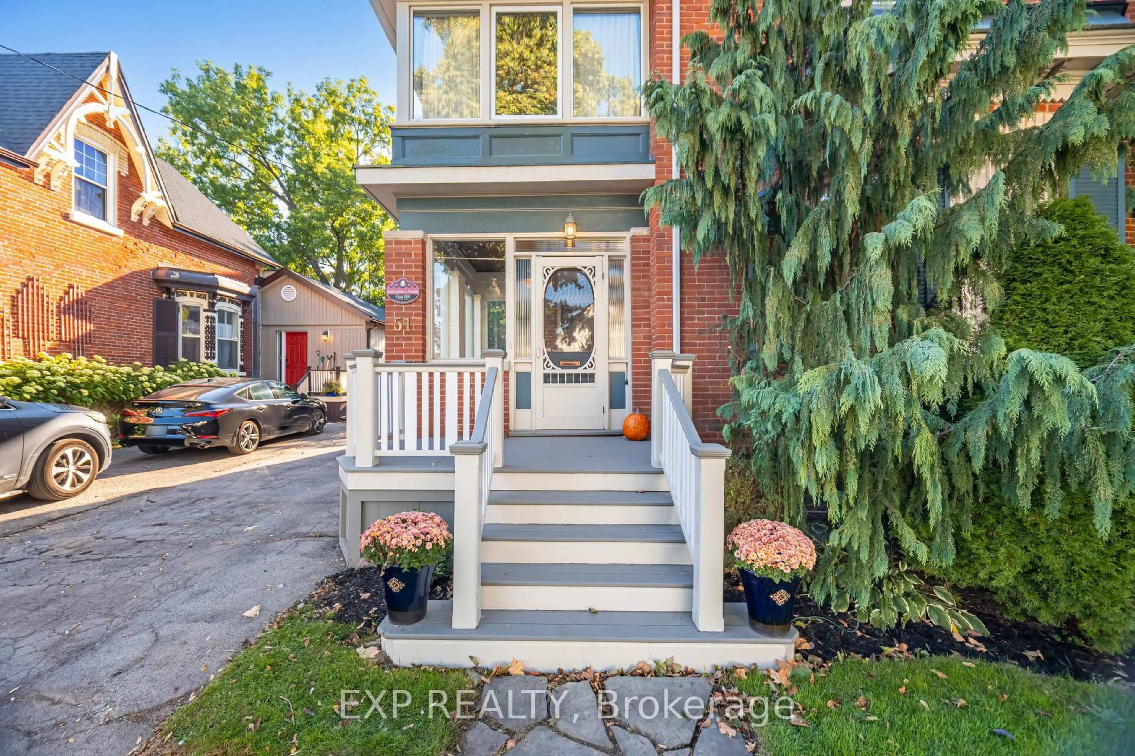 Home with brick exterior material, street for 51 Chapel St, Brampton Ontario L6W 2H5