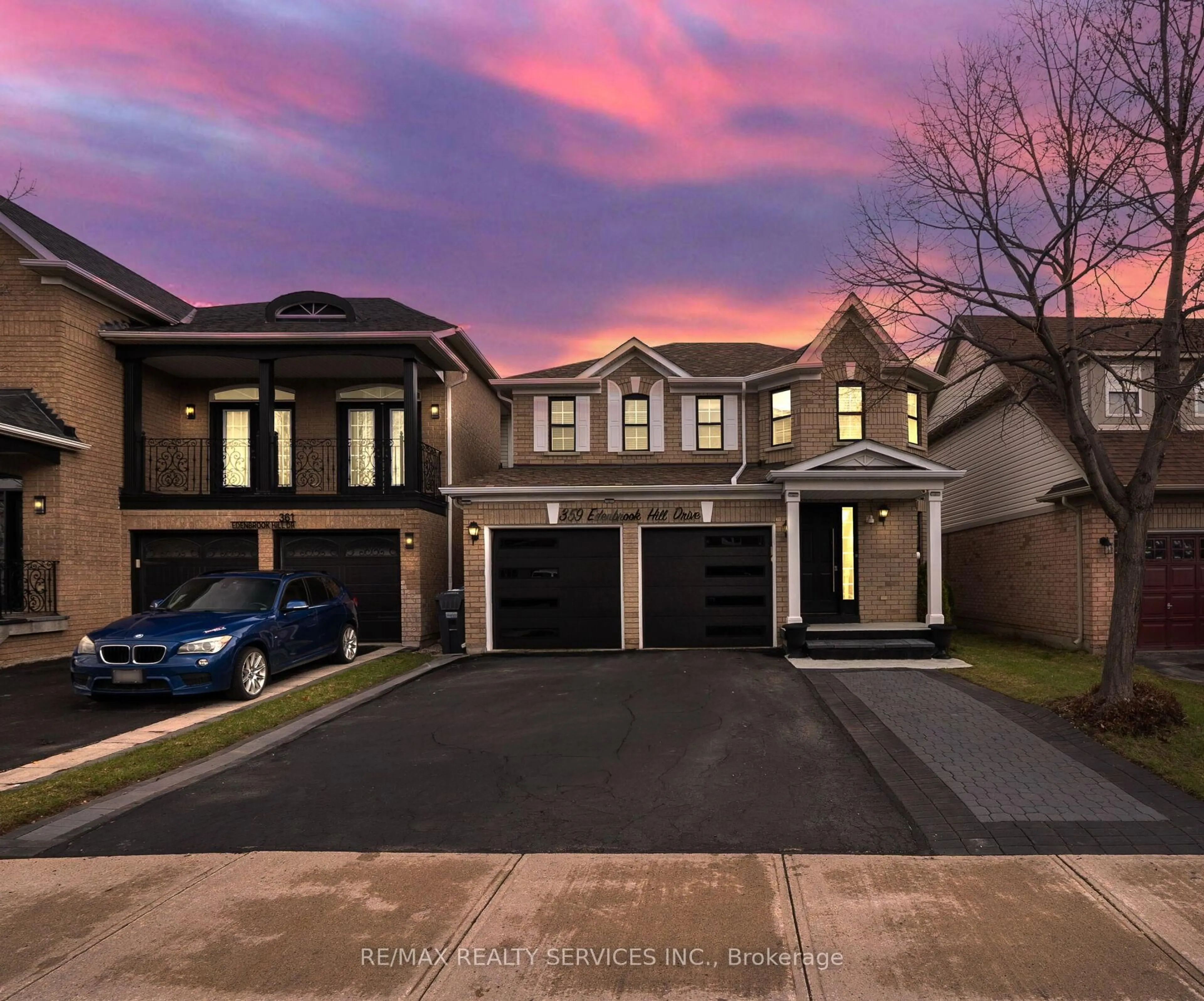 Home with brick exterior material, street for 359 Edenbrook Hill Dr, Brampton Ontario L7A 2N4