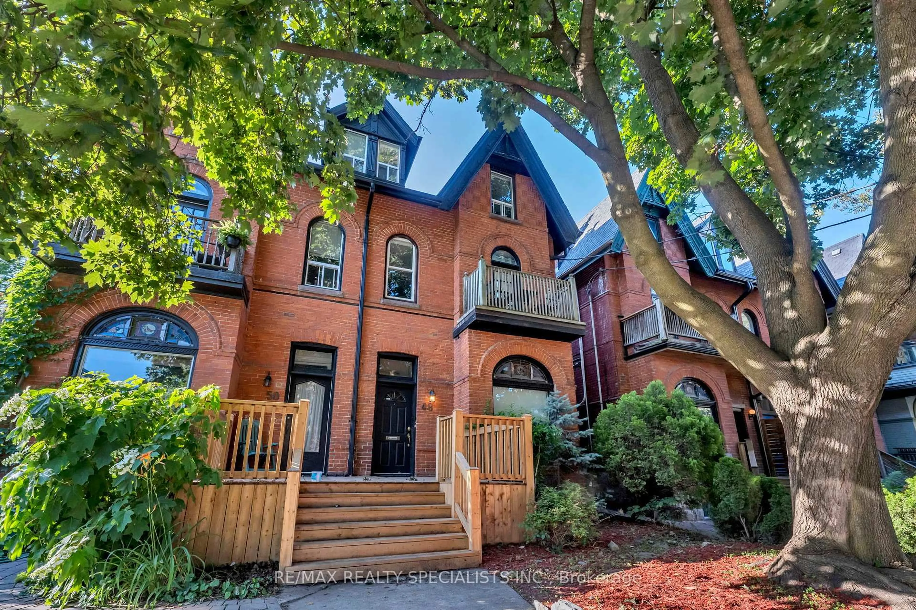 Home with brick exterior material, street for 48 Leopold St, Toronto Ontario M6K 1J9