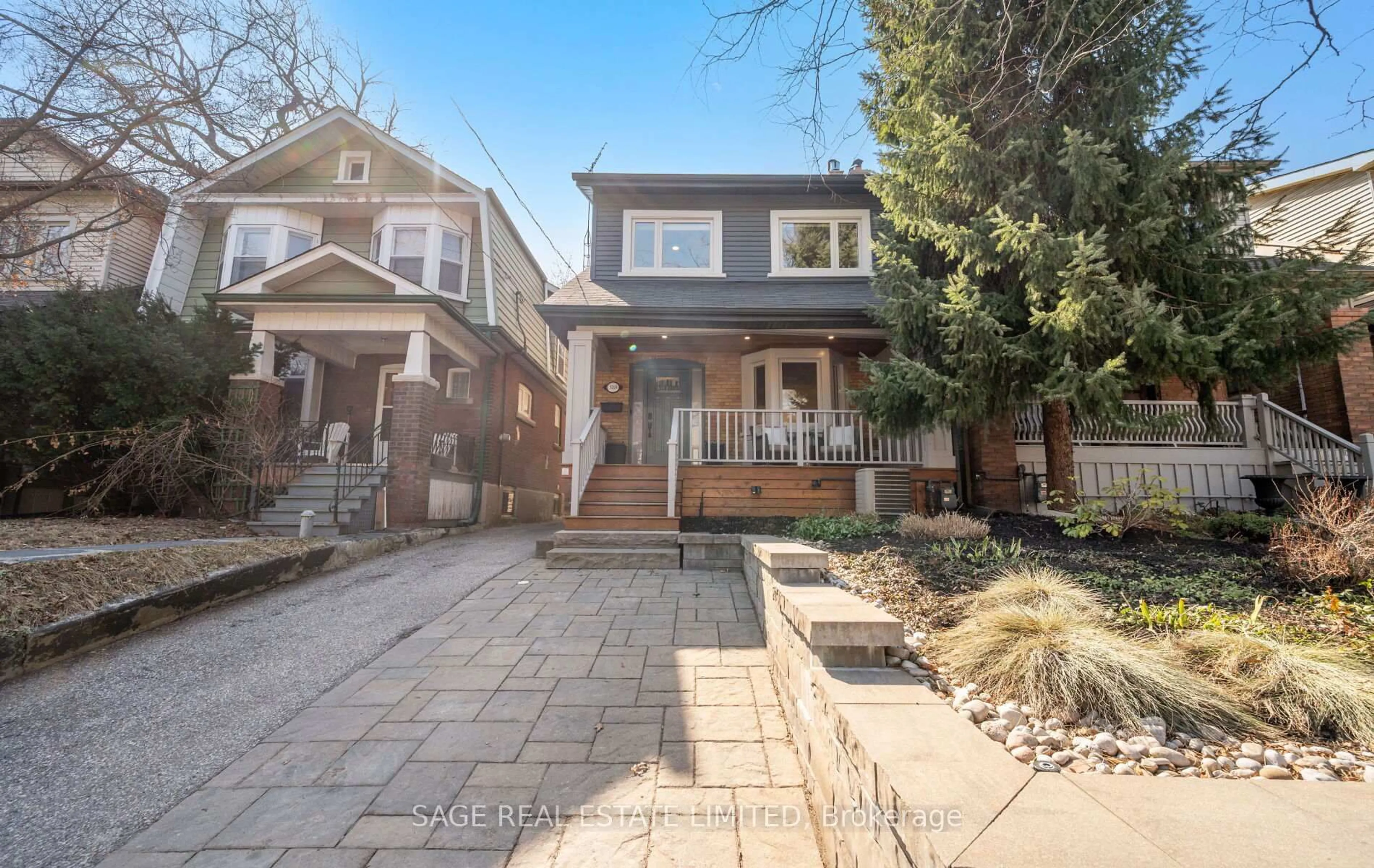 Home with brick exterior material, street for 318 Durie St, Toronto Ontario M6S 3G3