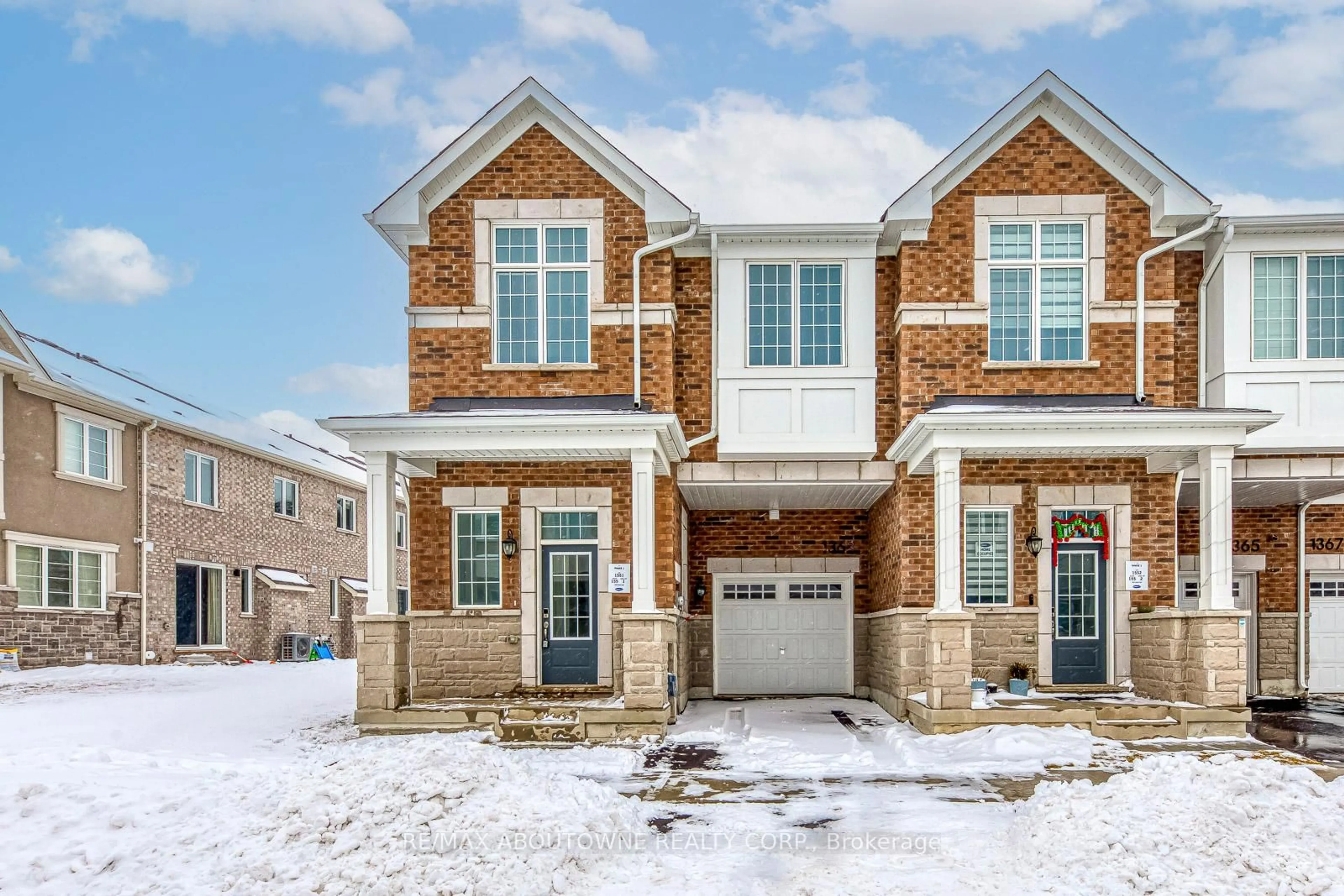 Home with brick exterior material, street for 1363 Copley Crt, Milton Ontario L9E 2E7