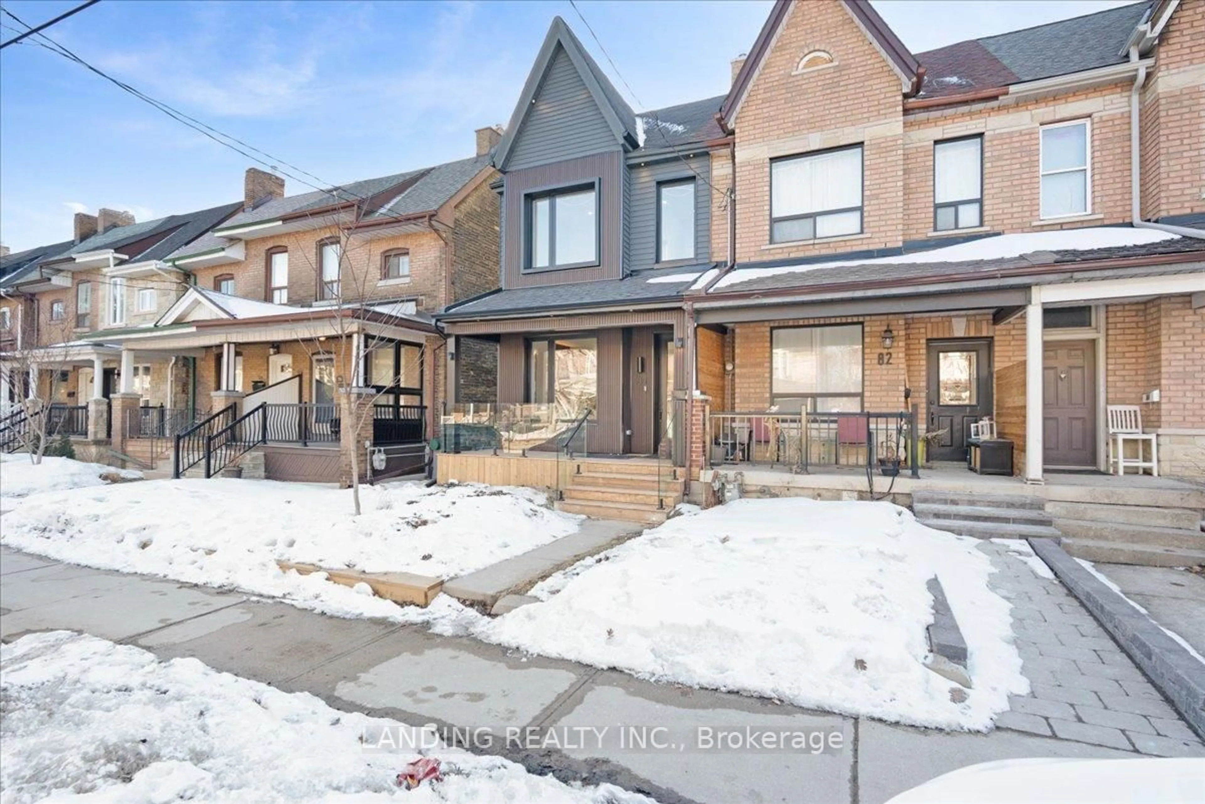 Home with brick exterior material, street for 80 Symington Ave, Toronto Ontario M6P 3W1