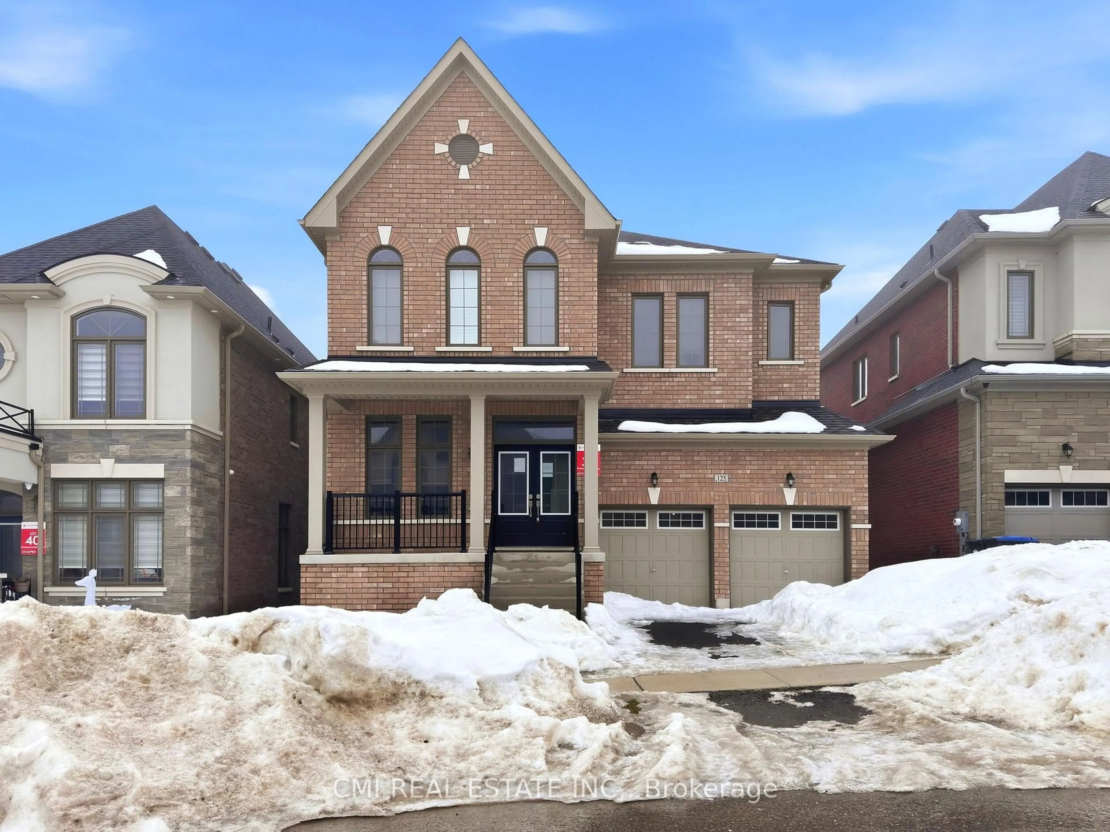 Home with brick exterior material, street for 125 Raspberry Ridge Ave, Caledon Ontario L7C 4M9