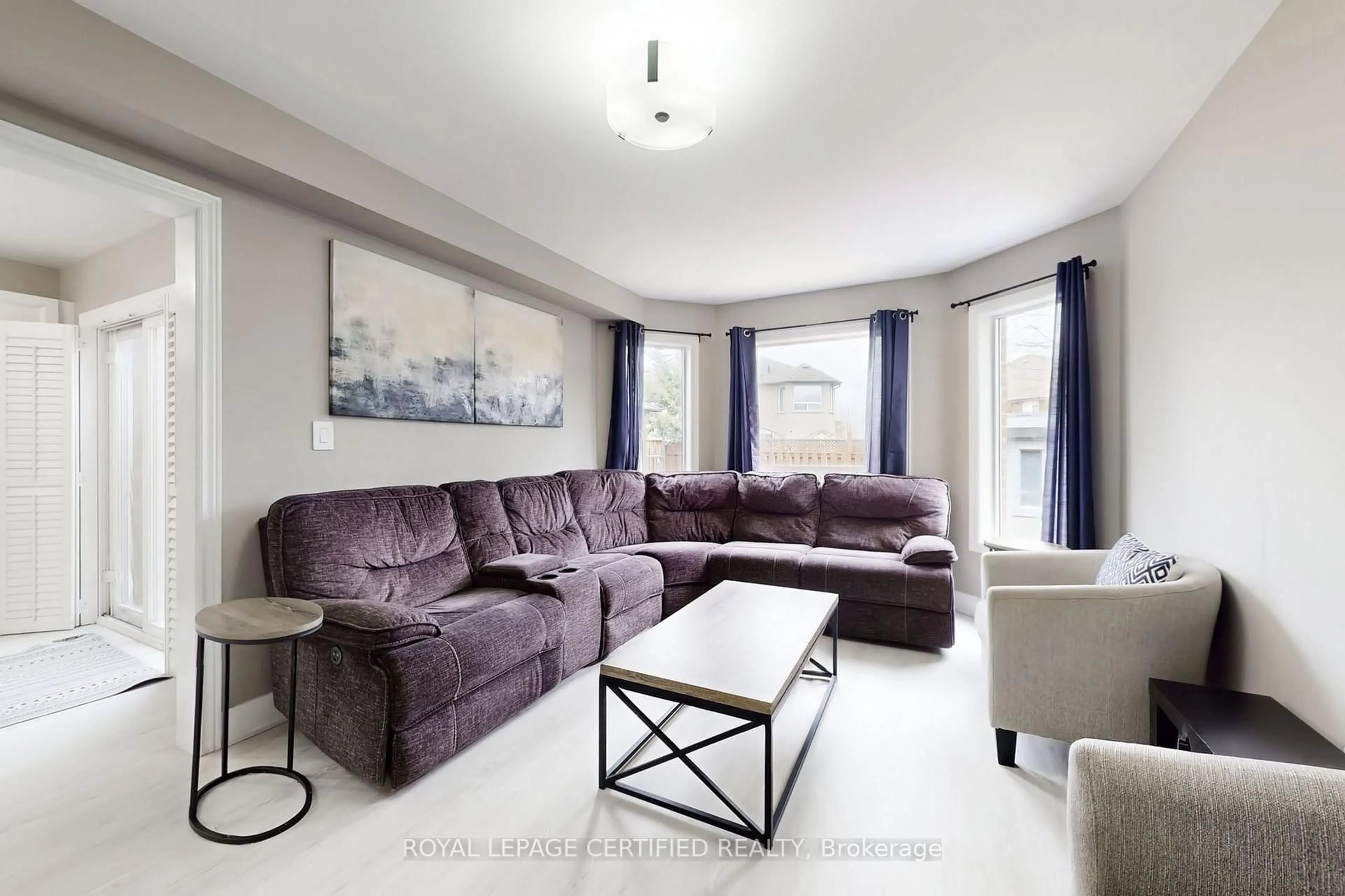 Living room with furniture, unknown for 57 Humbershed Cres, Caledon Ontario L7E 2X4