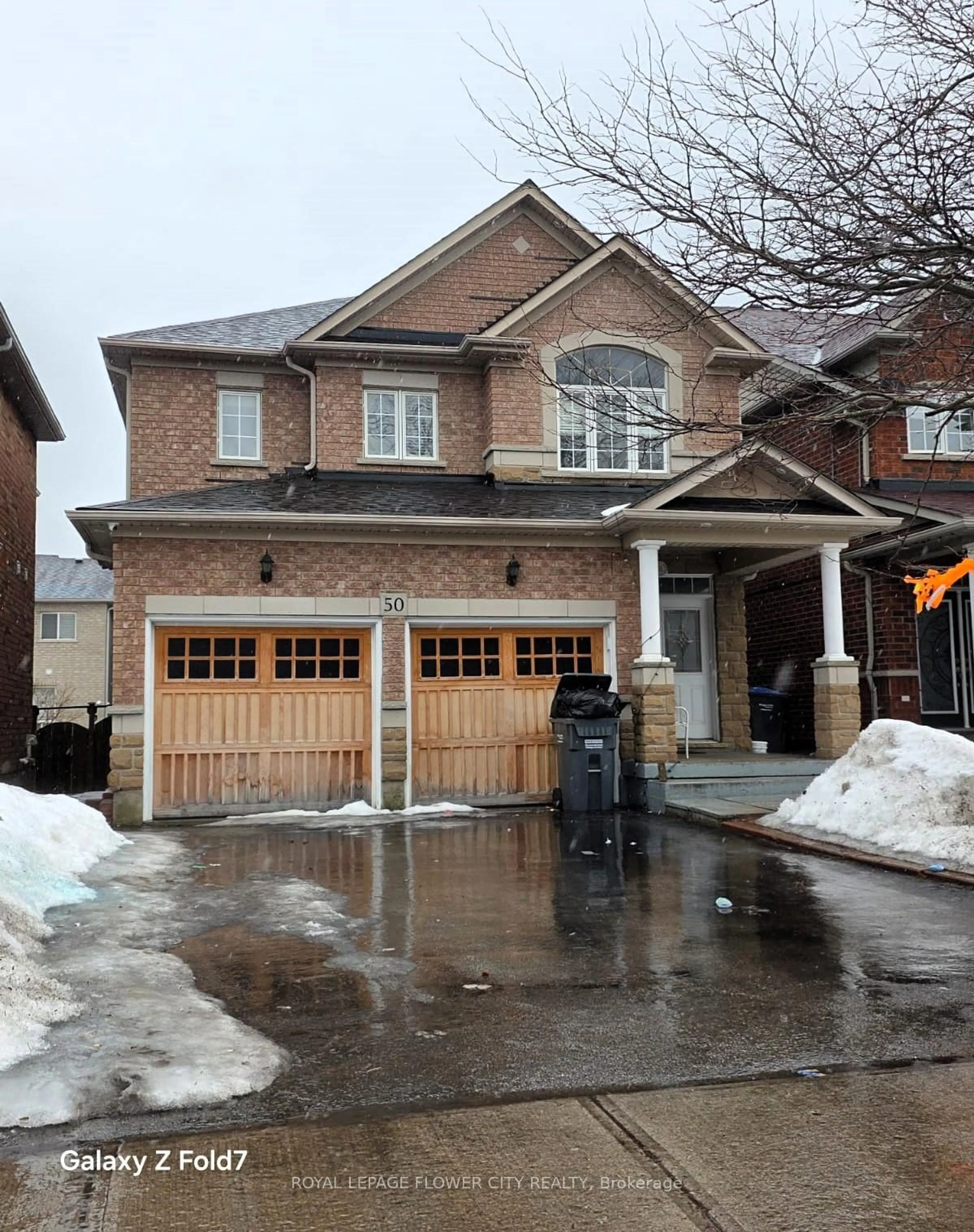 Home with brick exterior material, street for 50 Saffron Cres, Brampton Ontario L6S 6H7