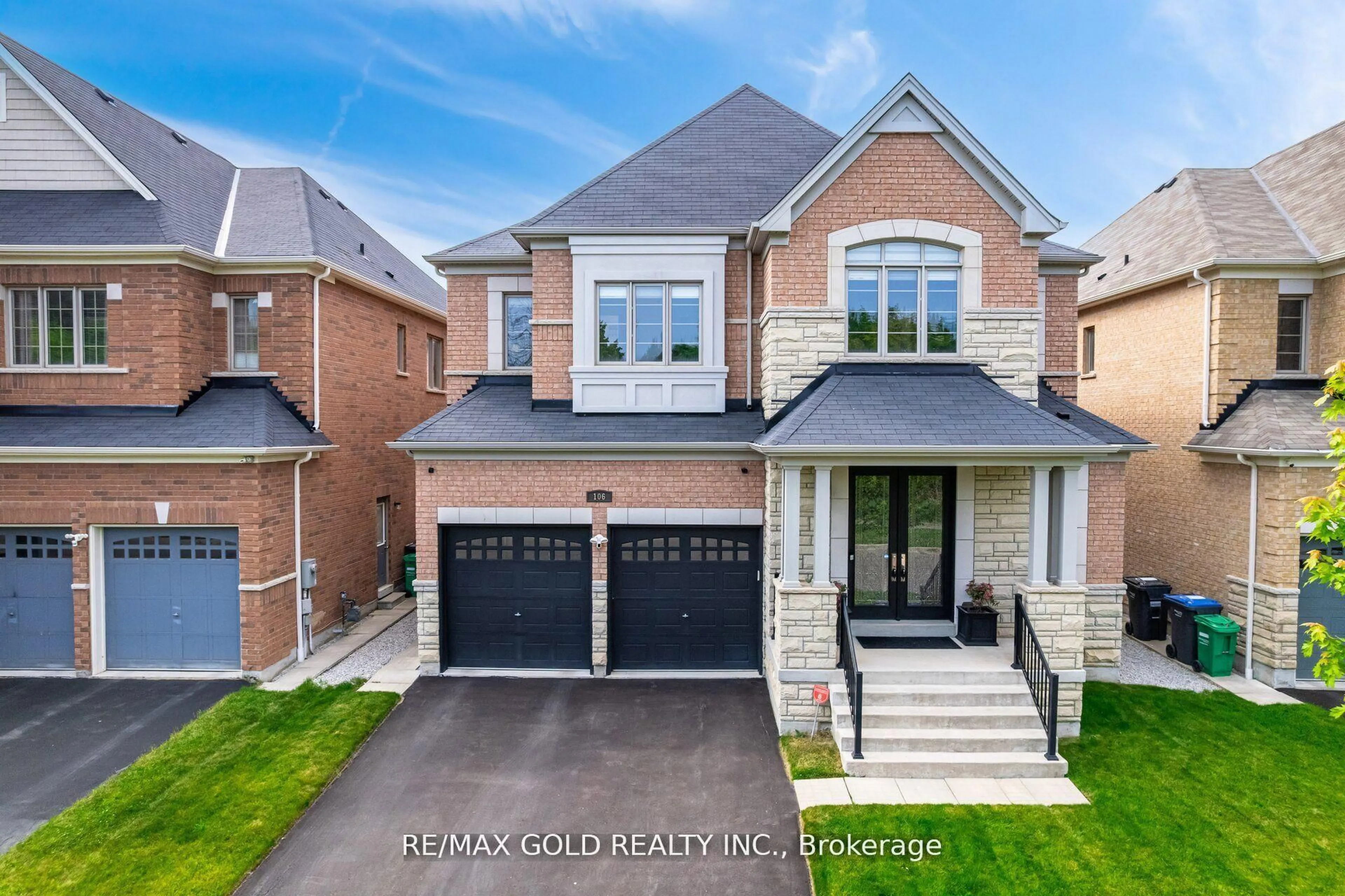 Home with brick exterior material, street for 106 Rising Hill Rdge, Brampton Ontario L6Y 6B2