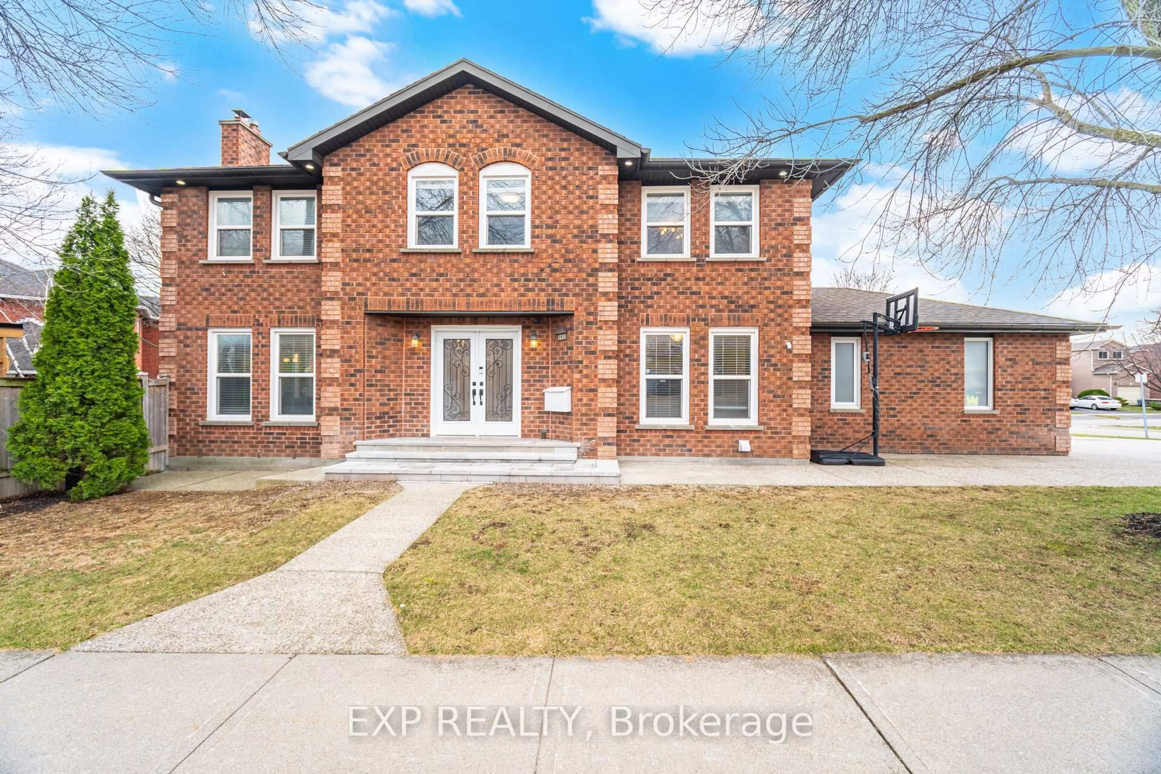 Home with brick exterior material, street for 1220 Thoresby Dr, Oakville Ontario L6J 7K3