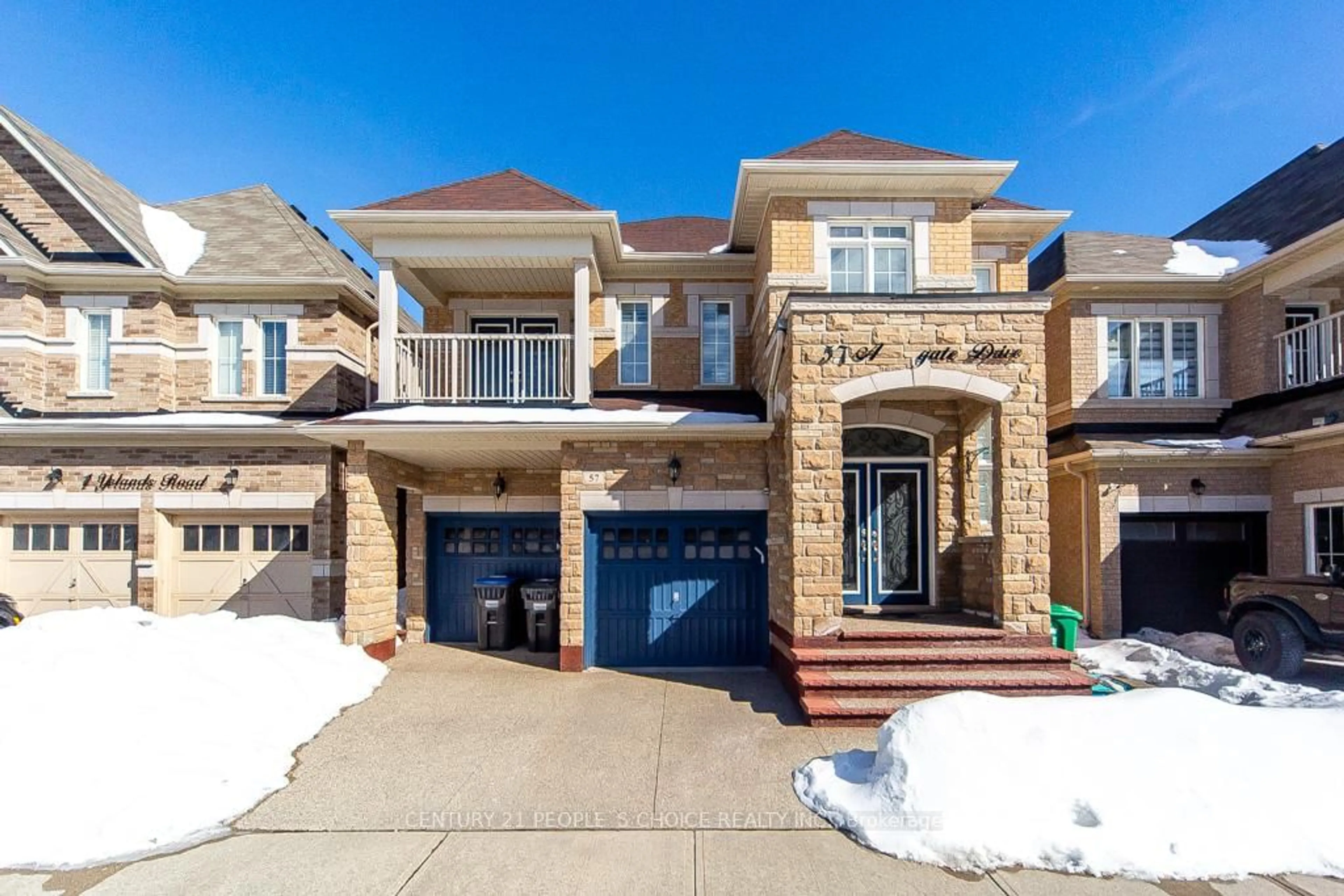 Home with brick exterior material, street for 57 Aldersgate Dr, Brampton Ontario L7A 3Z9