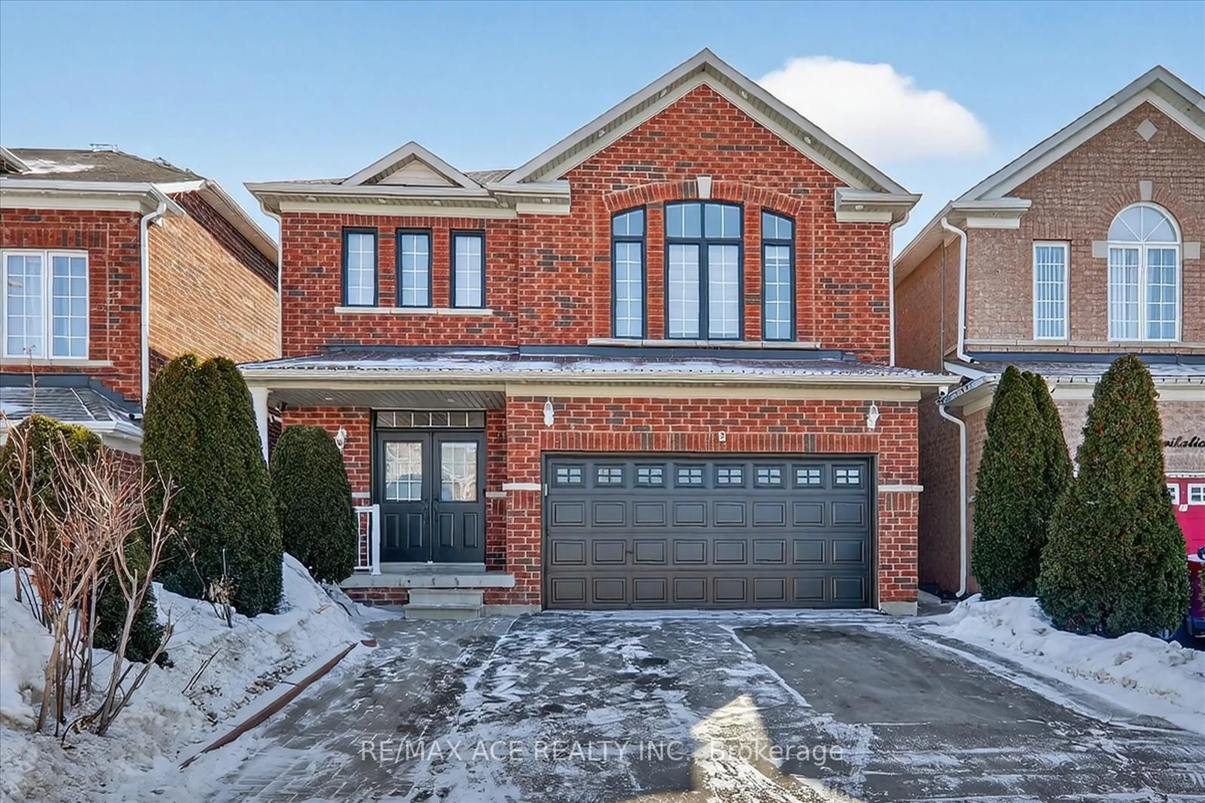 Home with brick exterior material, street for 9 Invitational Rd, Brampton Ontario L6P 2H1