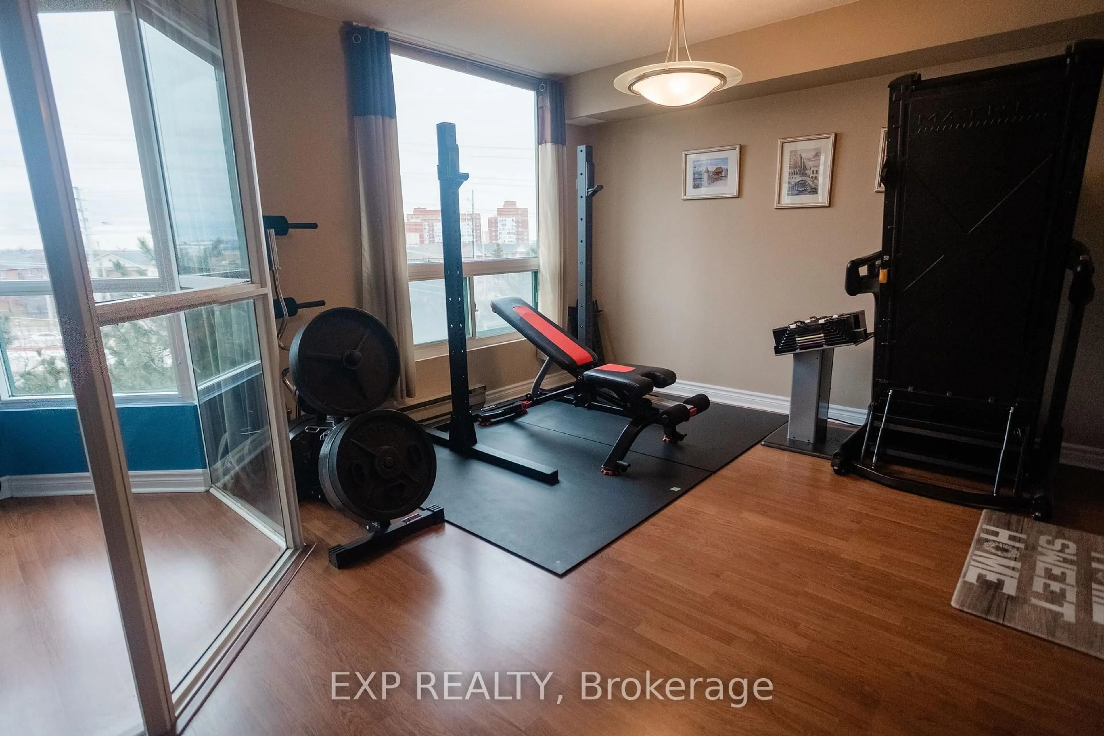 Gym or fitness room for 4450 Tucana Crt #508, Mississauga Ontario L5R 3R4