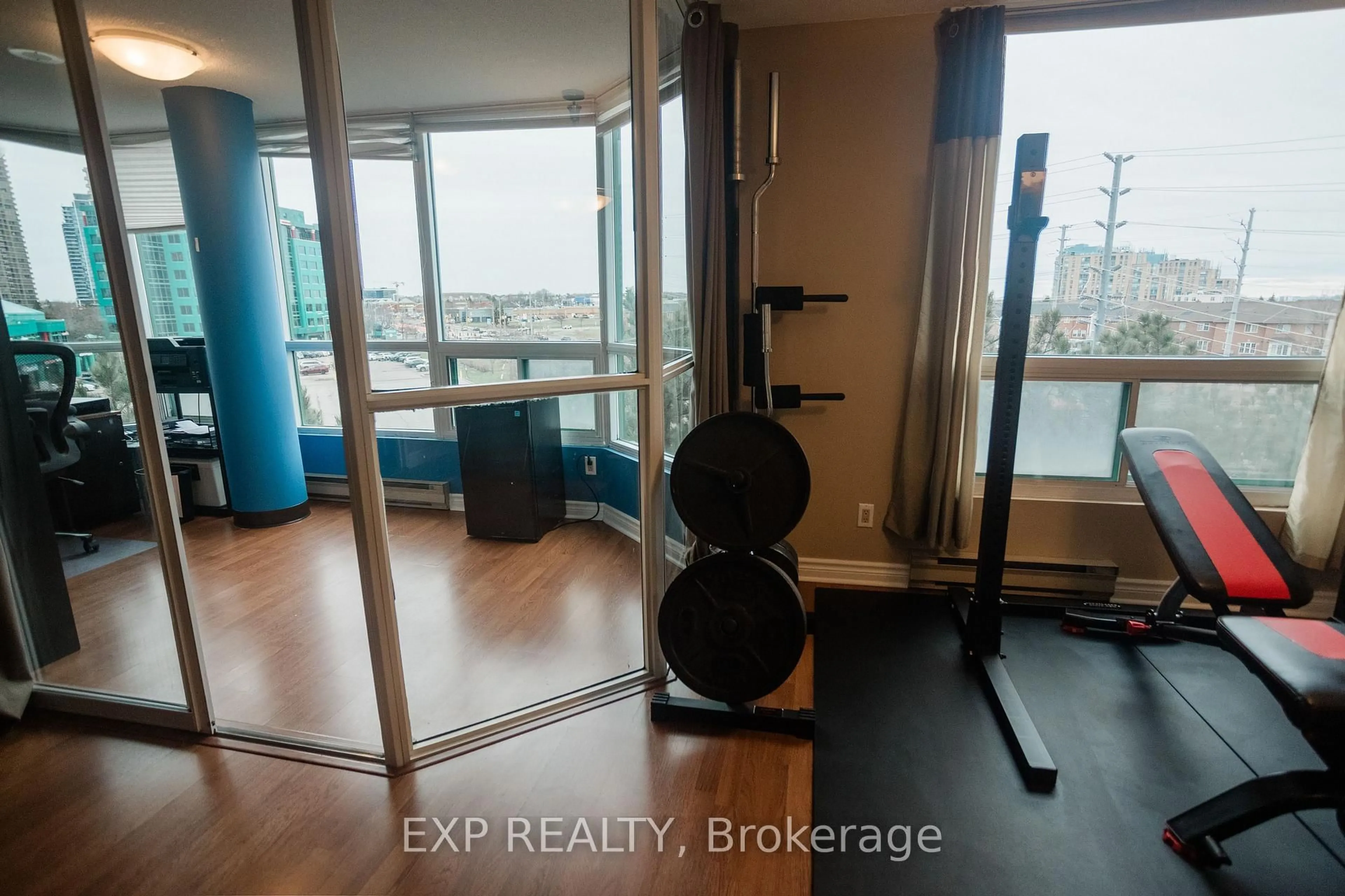 Gym or fitness room for 4450 Tucana Crt #508, Mississauga Ontario L5R 3R4