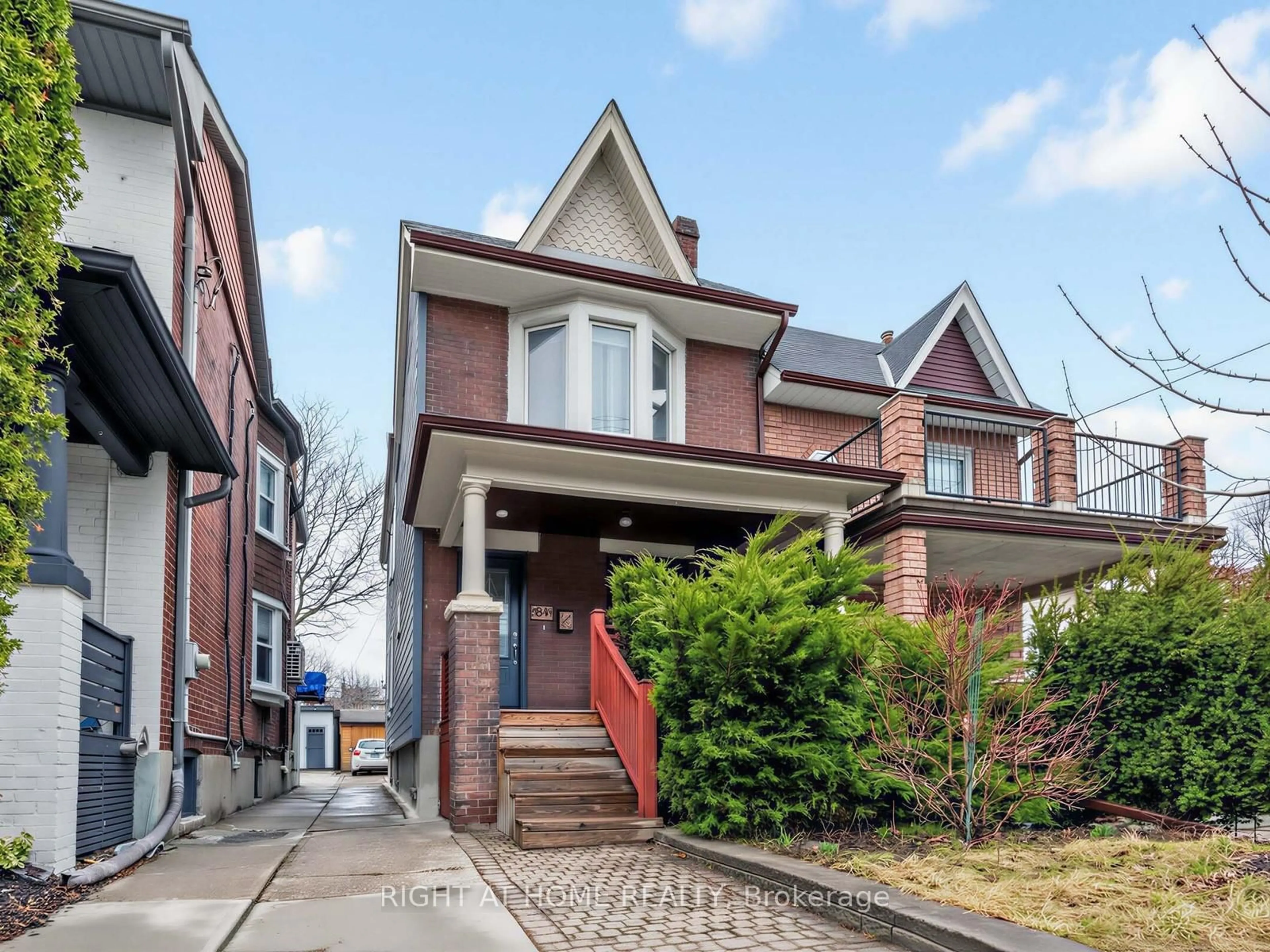 Home with brick exterior material, street for 84 Shanly St, Toronto Ontario M6H 1S7