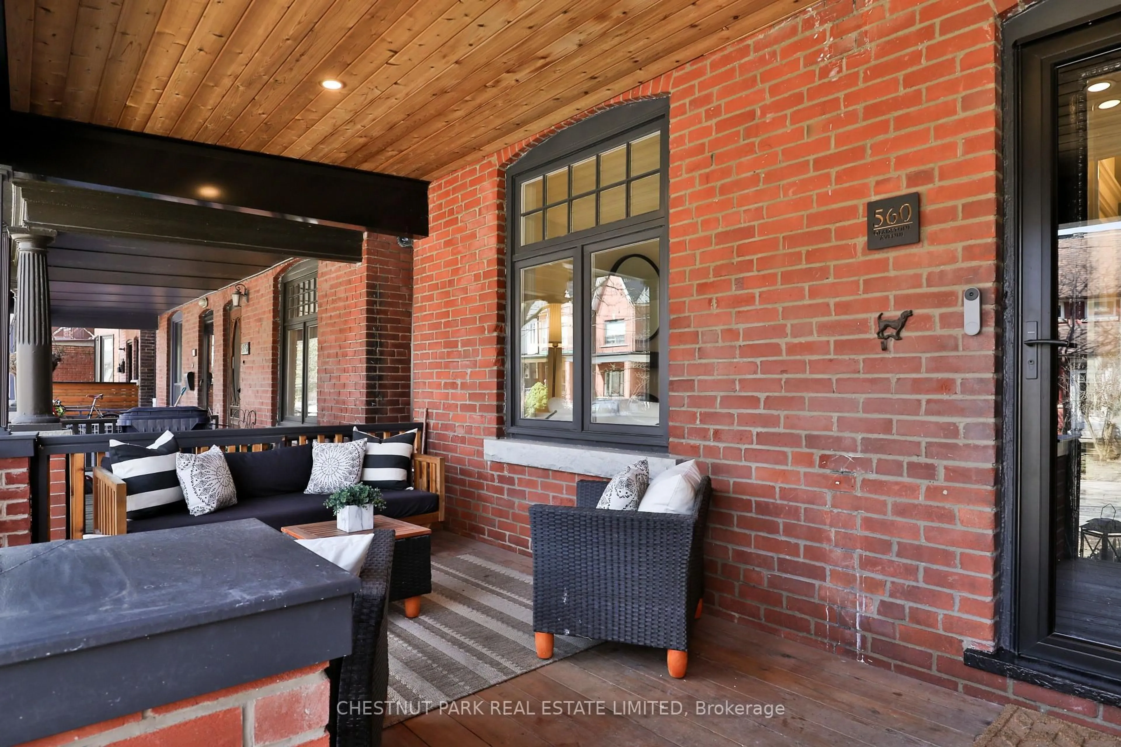 Home with brick exterior material, street for 560 Gladstone Ave, Toronto Ontario M6H 3J2