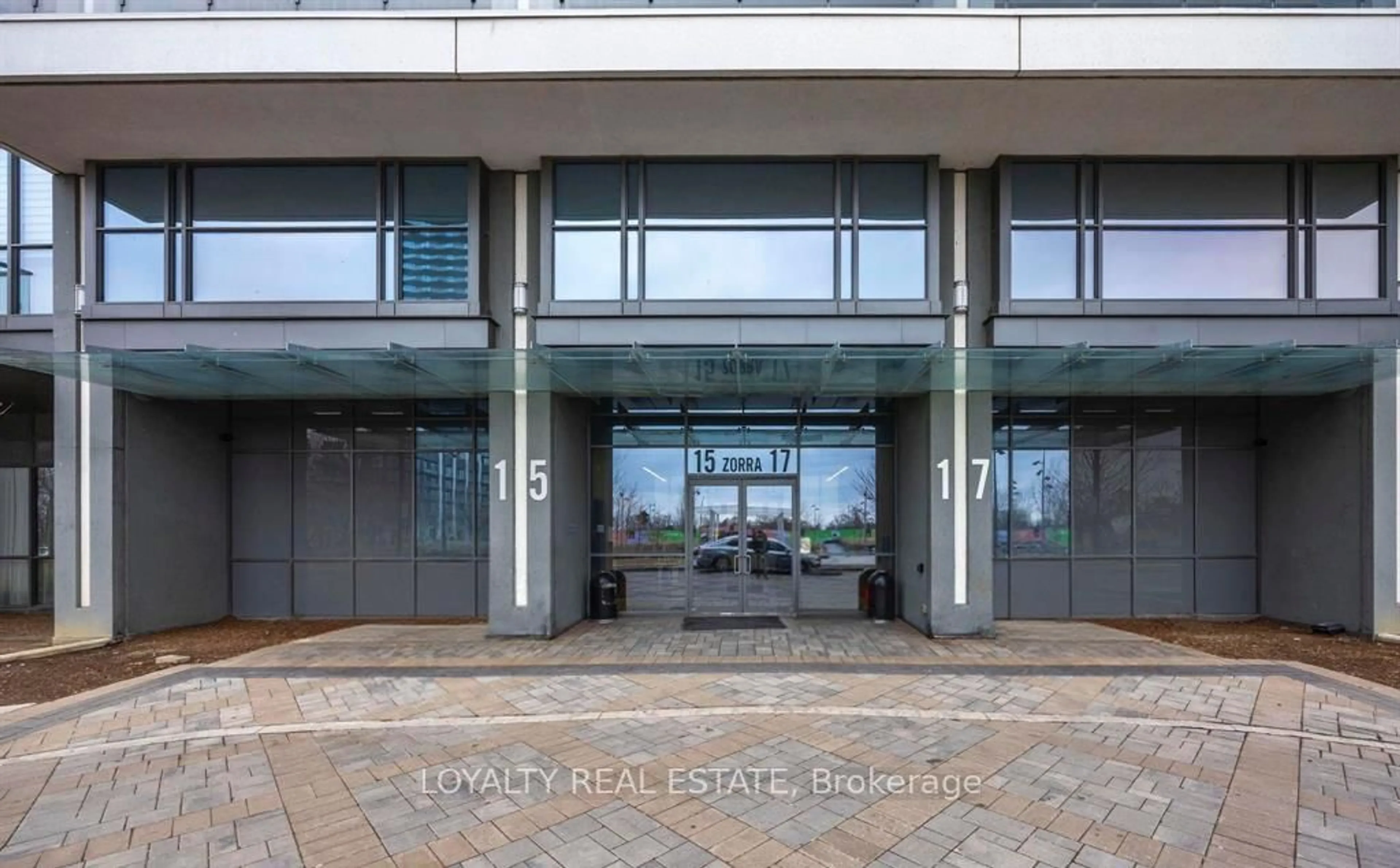 Indoor foyer for 17 Zorra St #901, Toronto Ontario M8Z 4Z6