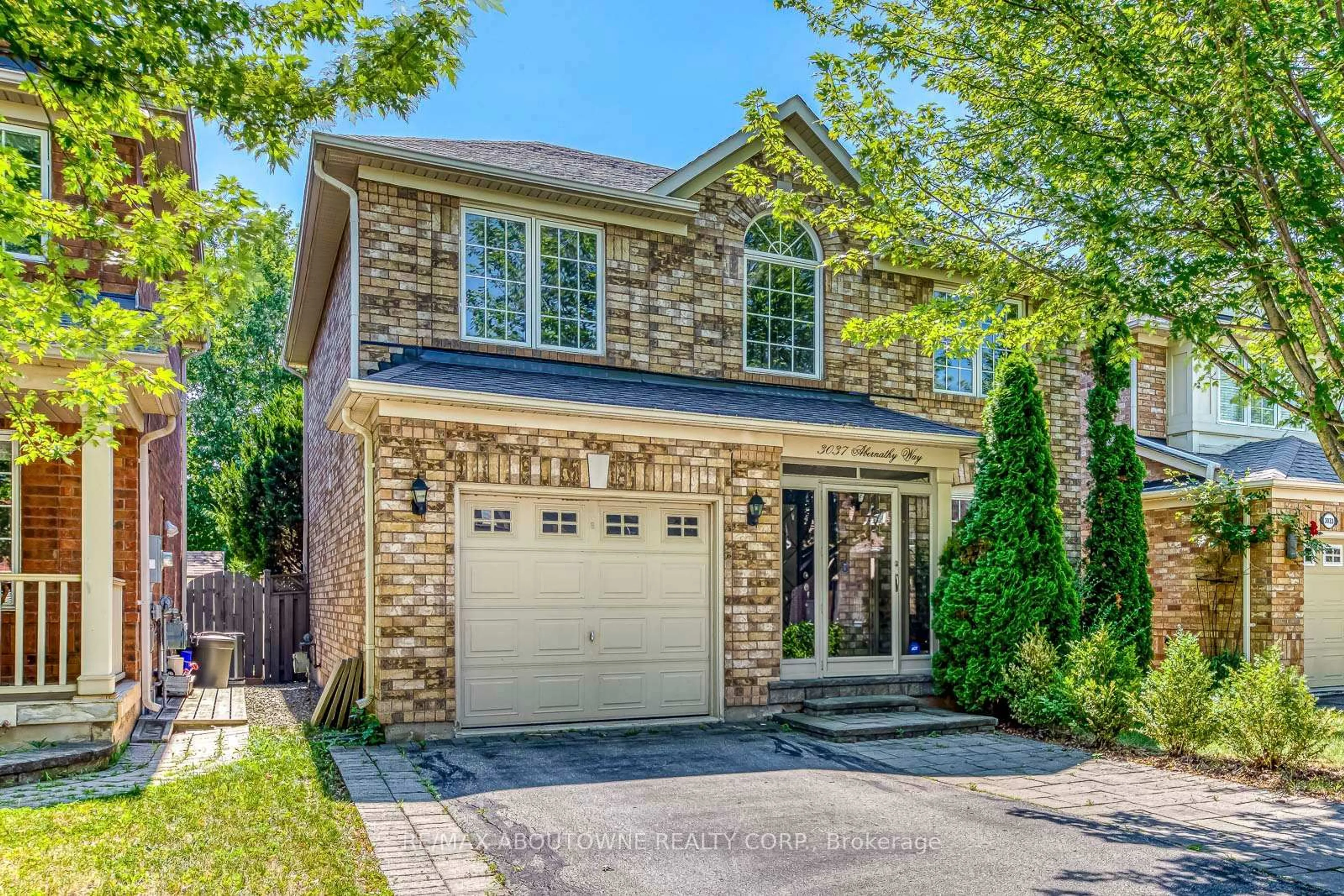 Home with brick exterior material, street for 3037 Abernathy Way, Oakville Ontario L6M 5C1