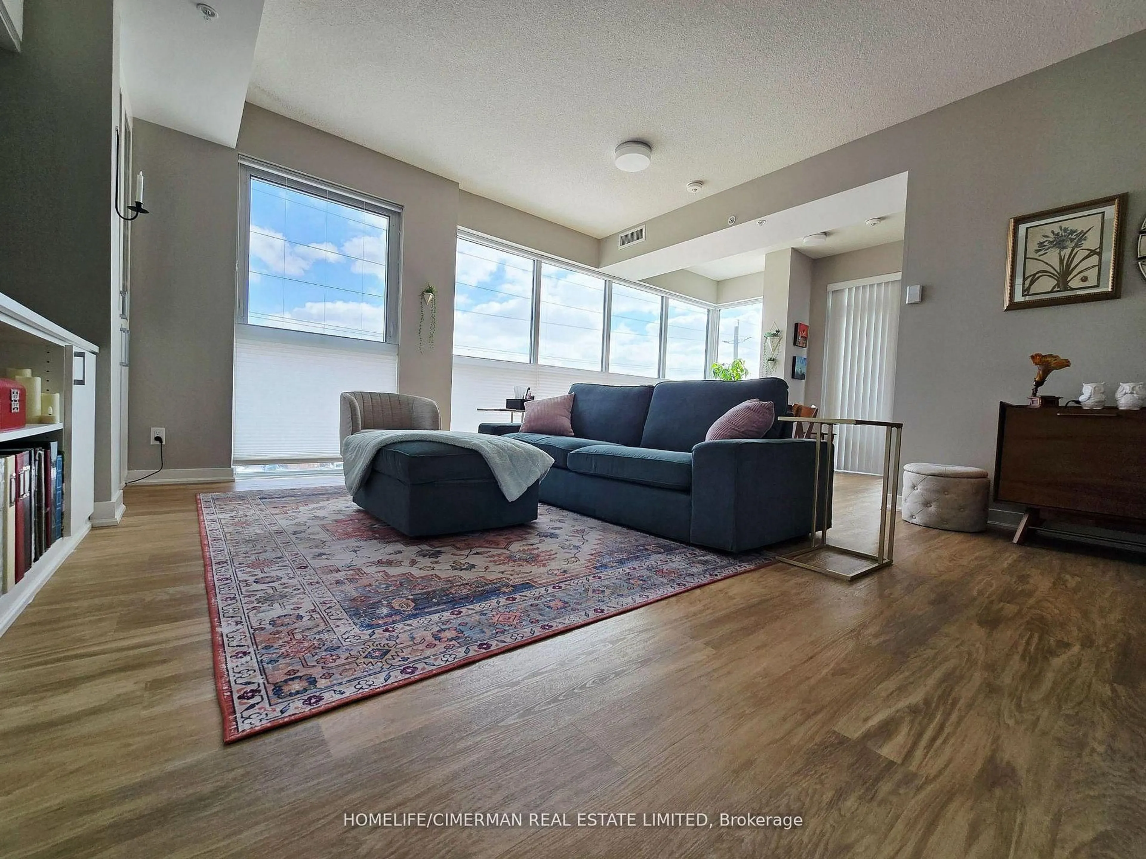 Living room with furniture, unknown for 50 Ann St #314, Caledon Ontario L7E 1B9