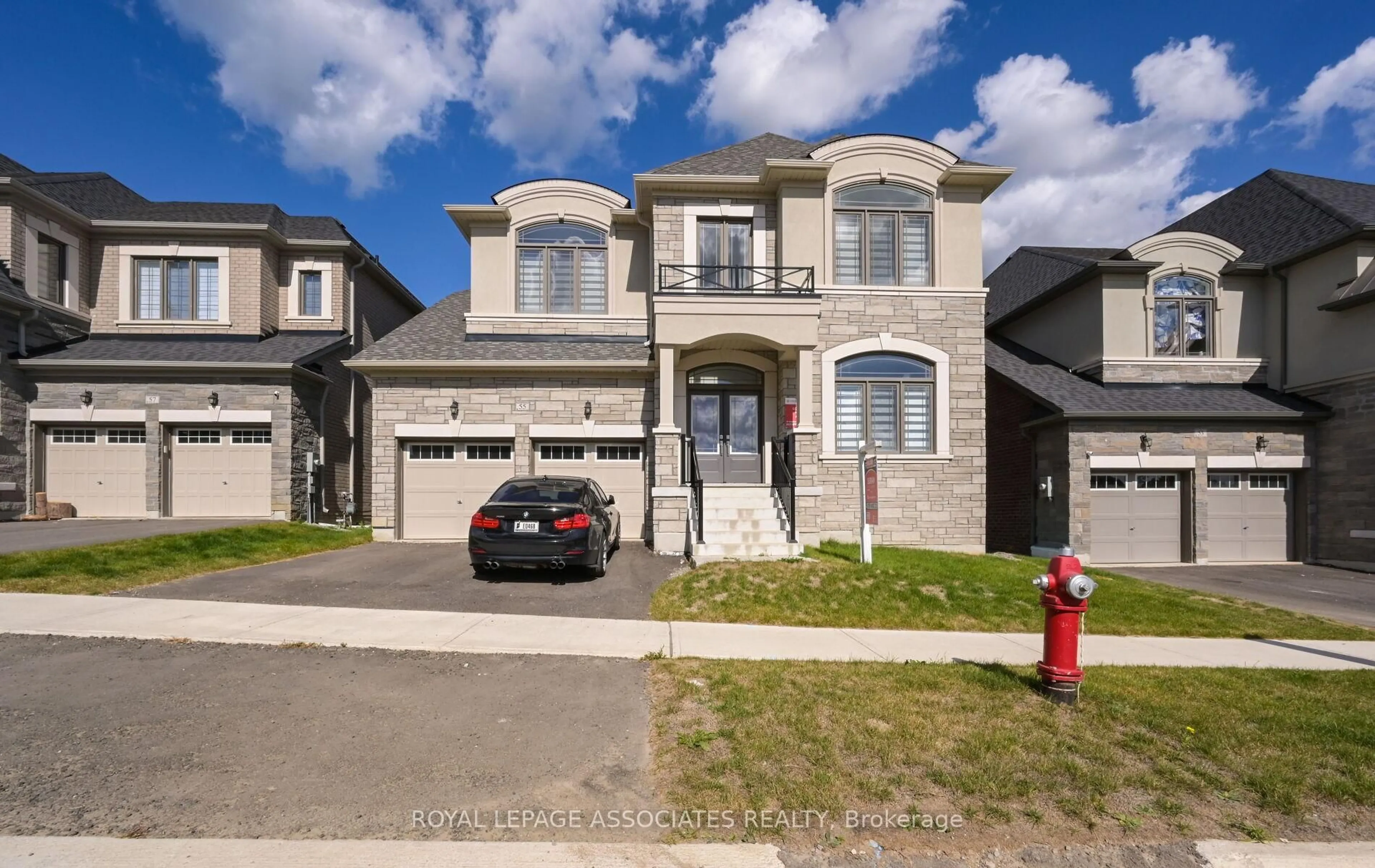Home with brick exterior material, street for 55 Raspberry Ridge Ave, Caledon Ontario L0C 0H1