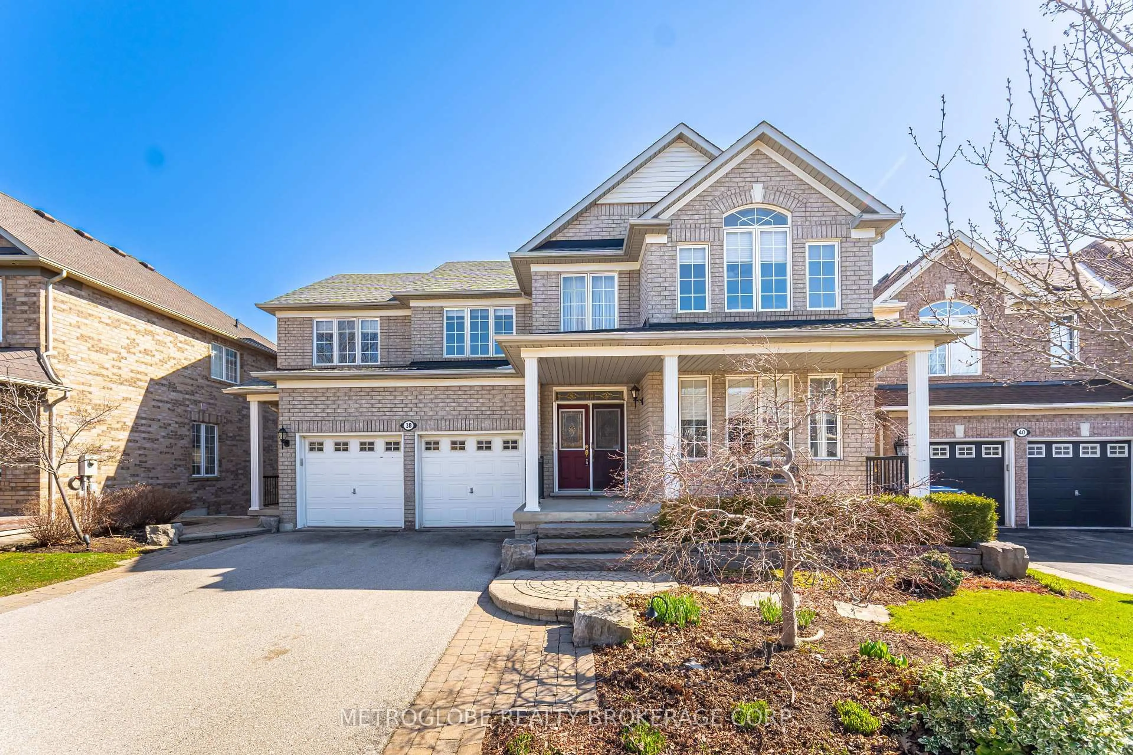 Home with brick exterior material, street for 38 Maltby Crt, Brampton Ontario L6P 1A5