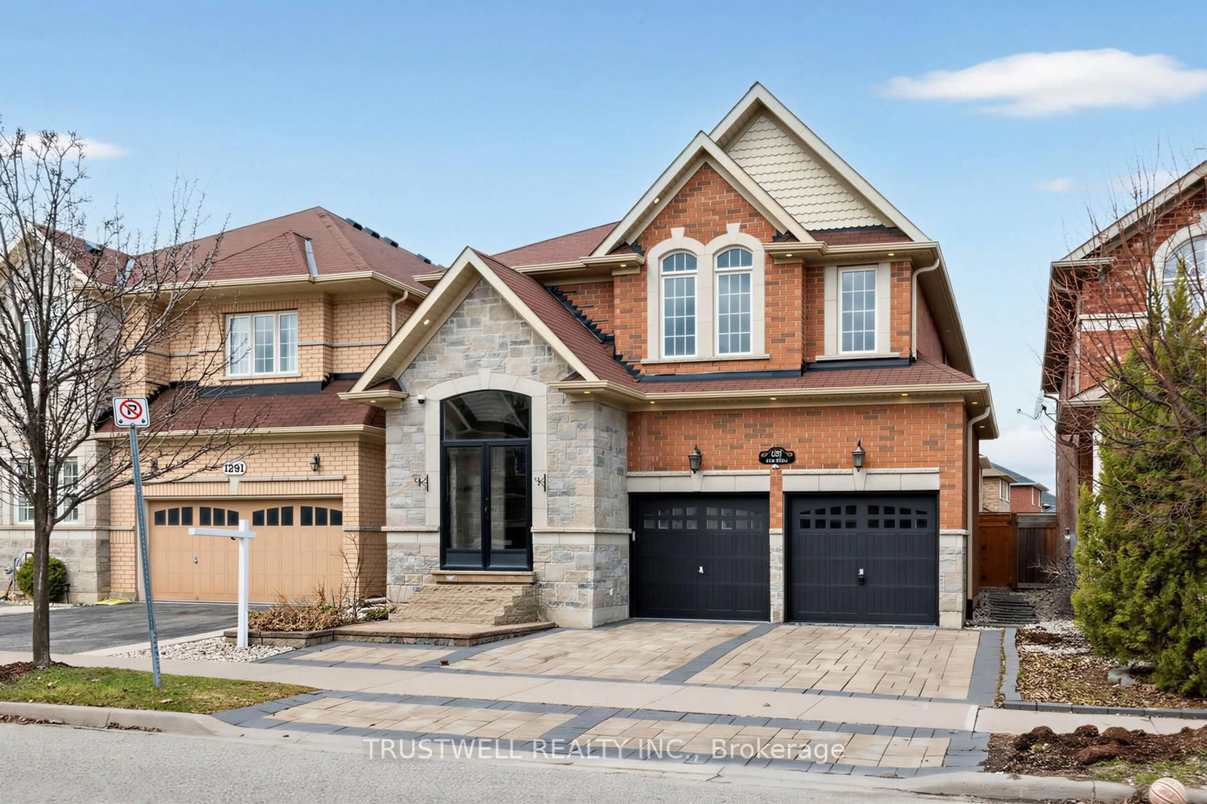 Home with brick exterior material, street for 1295 Sim Pl, Milton Ontario L9T 8M3