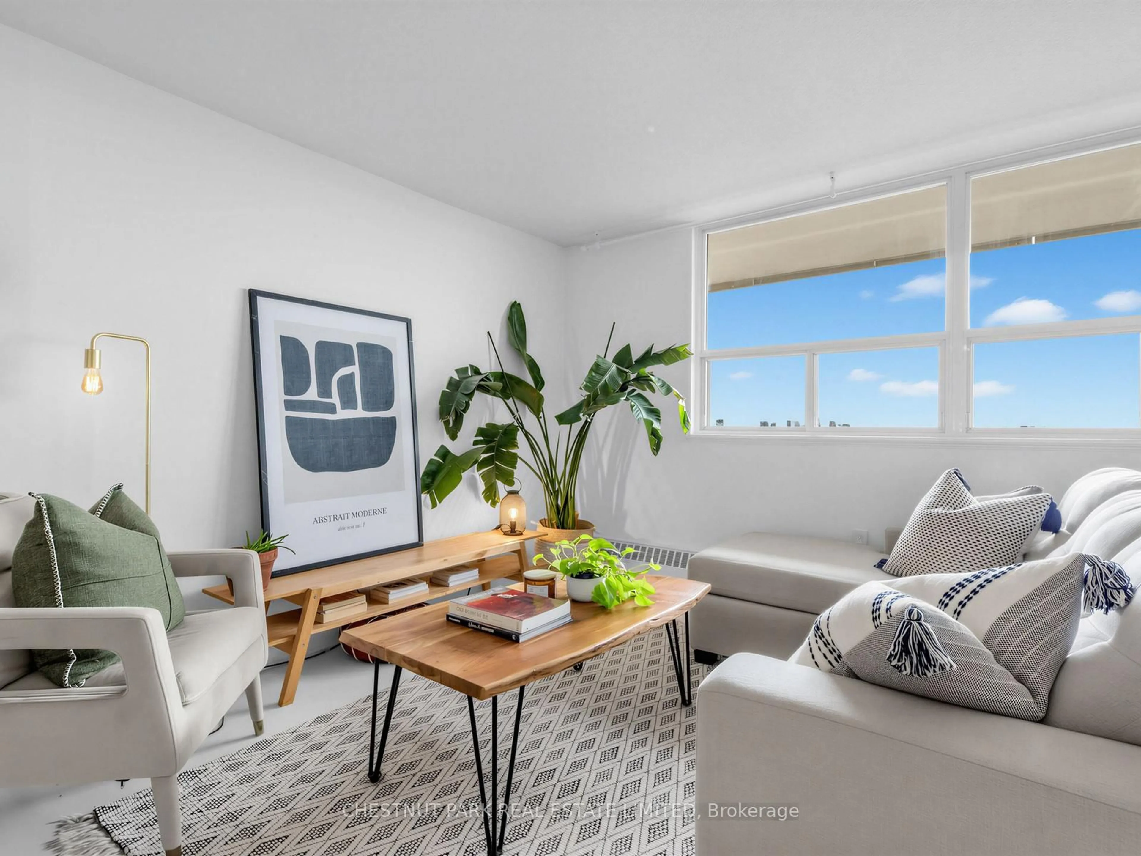 Living room with furniture, unknown for 541 Blackthorn Ave #1210, Toronto Ontario M6M 5A6