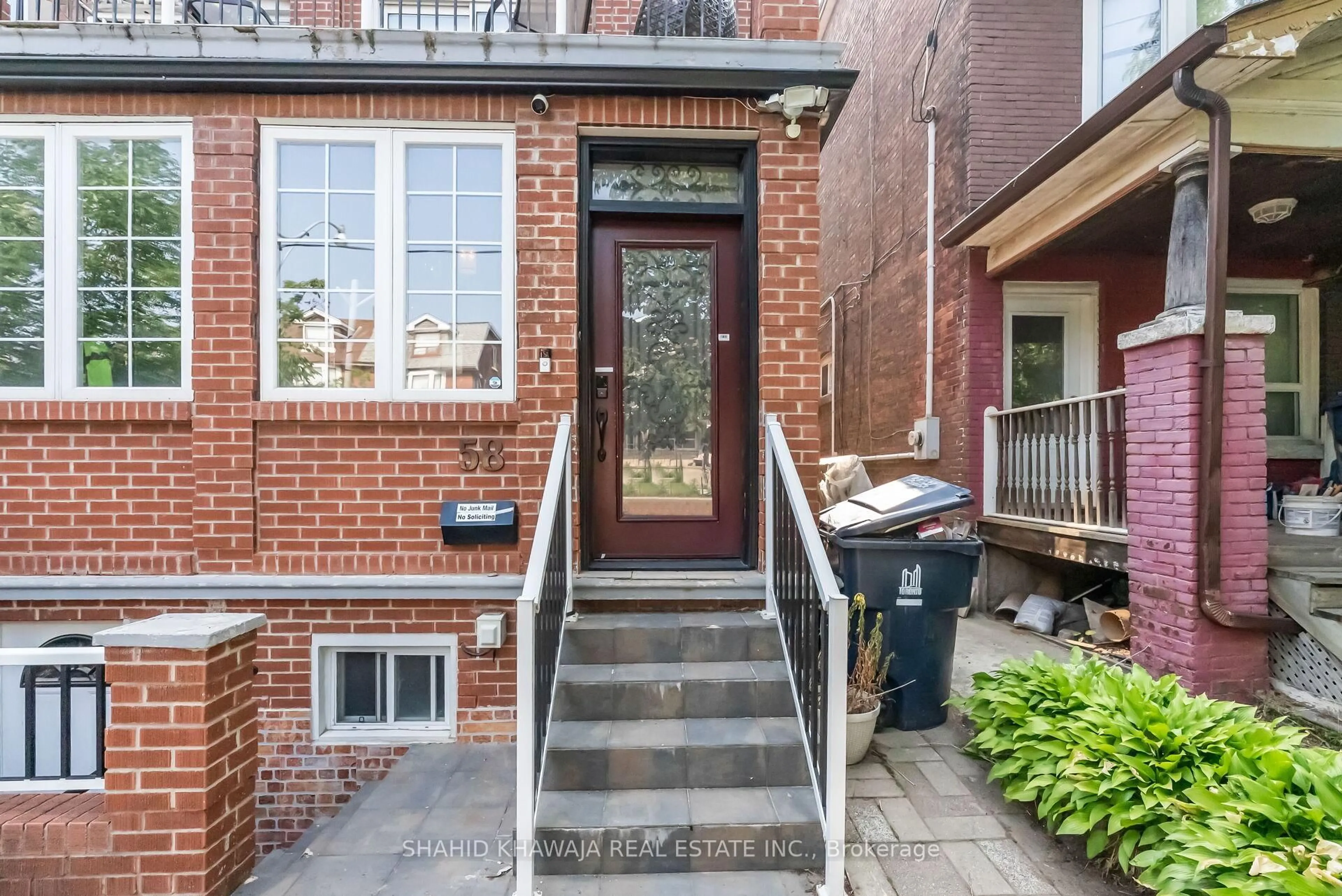 Home with brick exterior material, street for 58 Pauline Ave, Toronto Ontario M6H 3M8