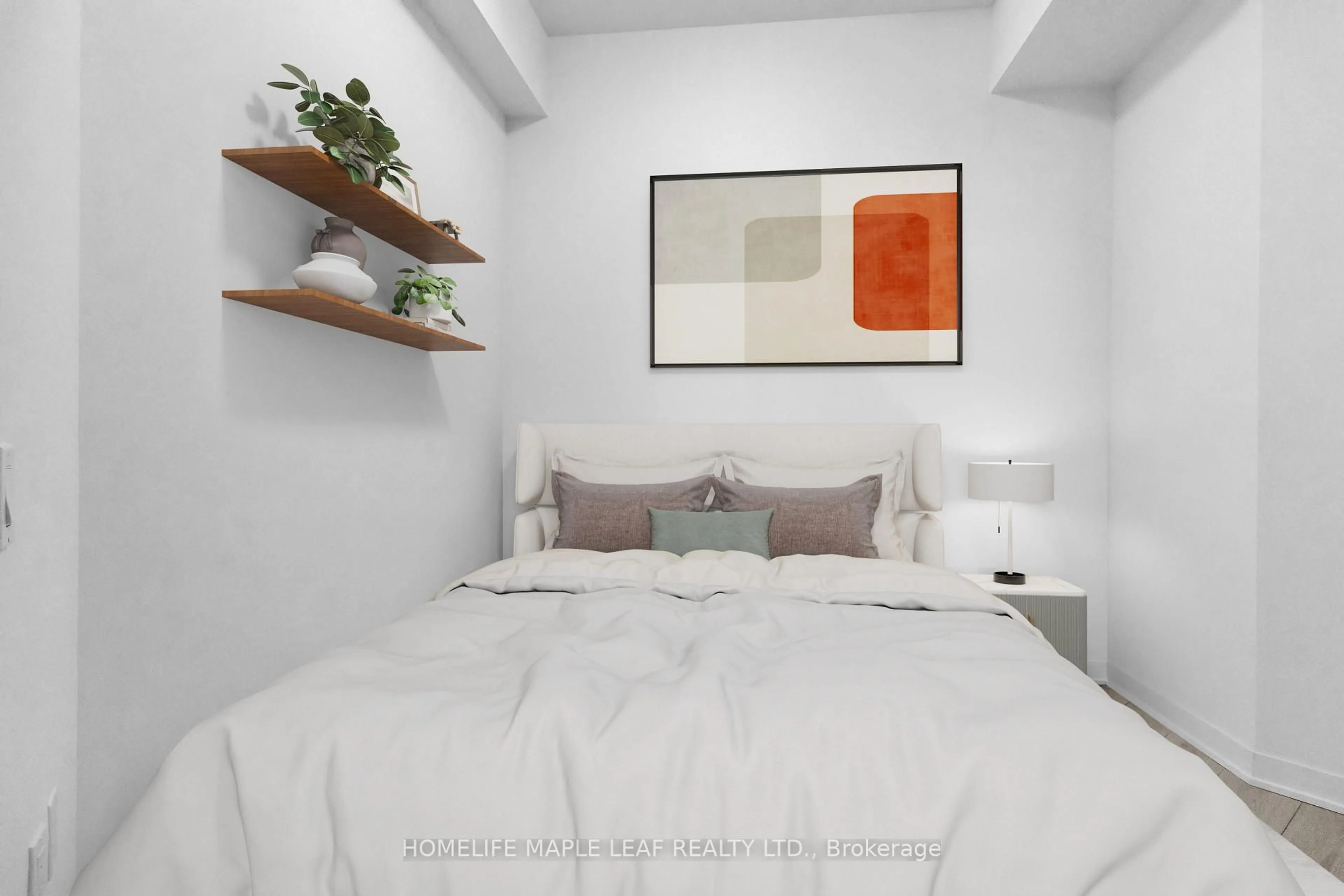 Bedroom with bed, unknown for 395 Dundas St #LPH01, Oakville Ontario L6M 4M2