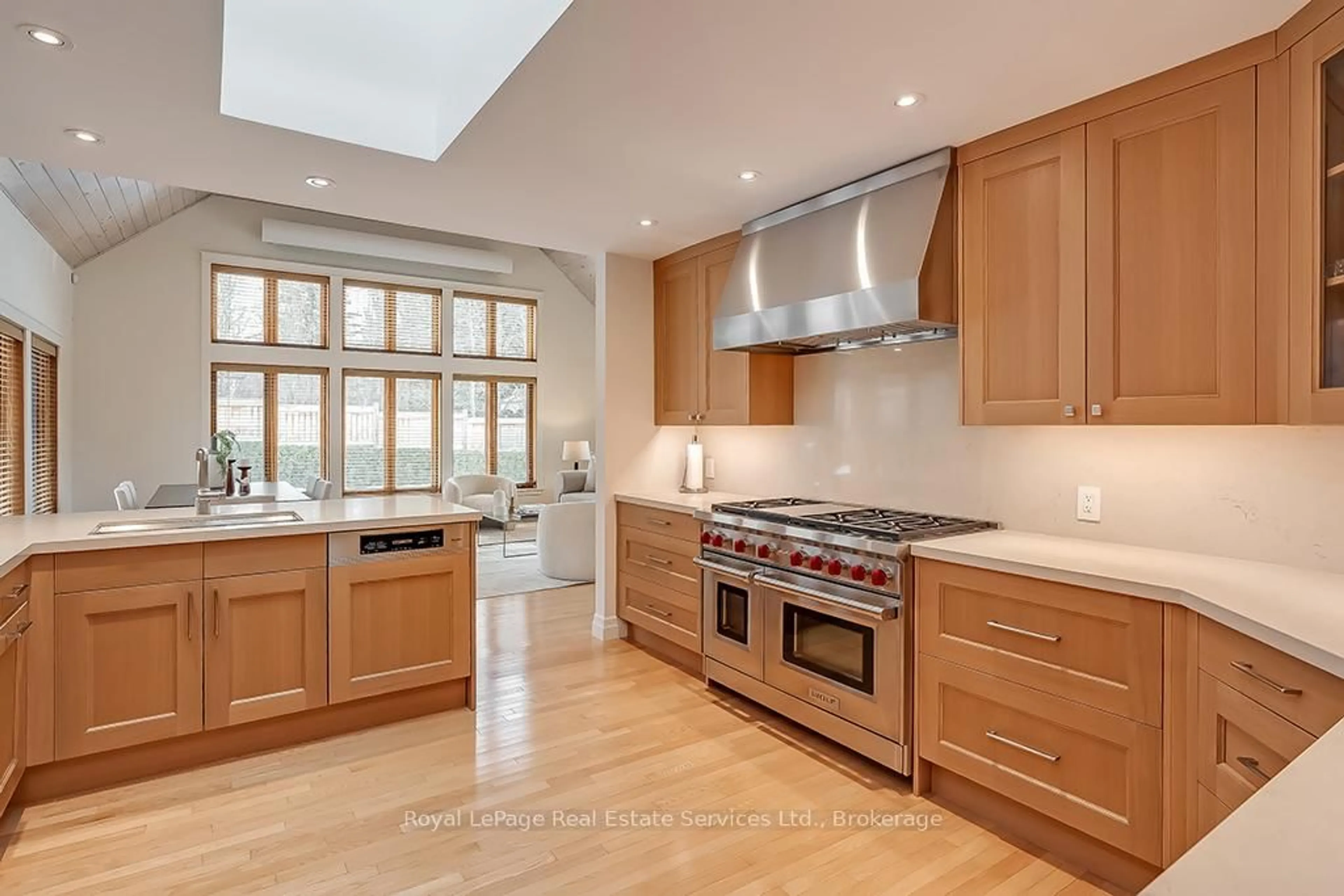 Contemporary kitchen, ceramic/tile floor for 69 Allan St, Oakville Ontario L6J 3M7