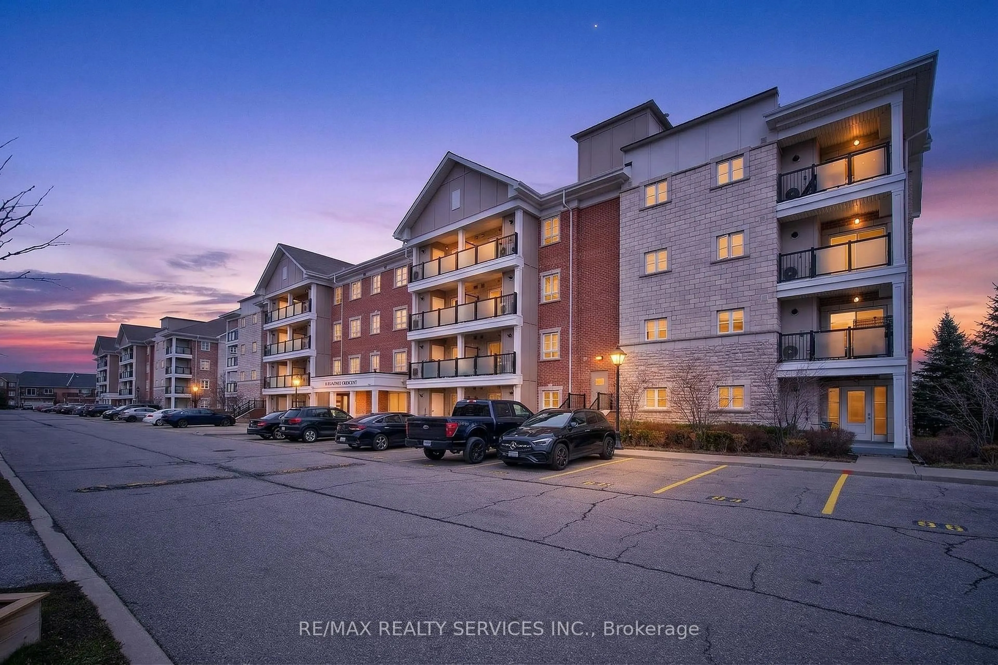 A pic from outside/outdoor area/front of a property/back of a property/a pic from drone, building for 70 Baycliffe Cres #301, Brampton Ontario L7A 0Z5