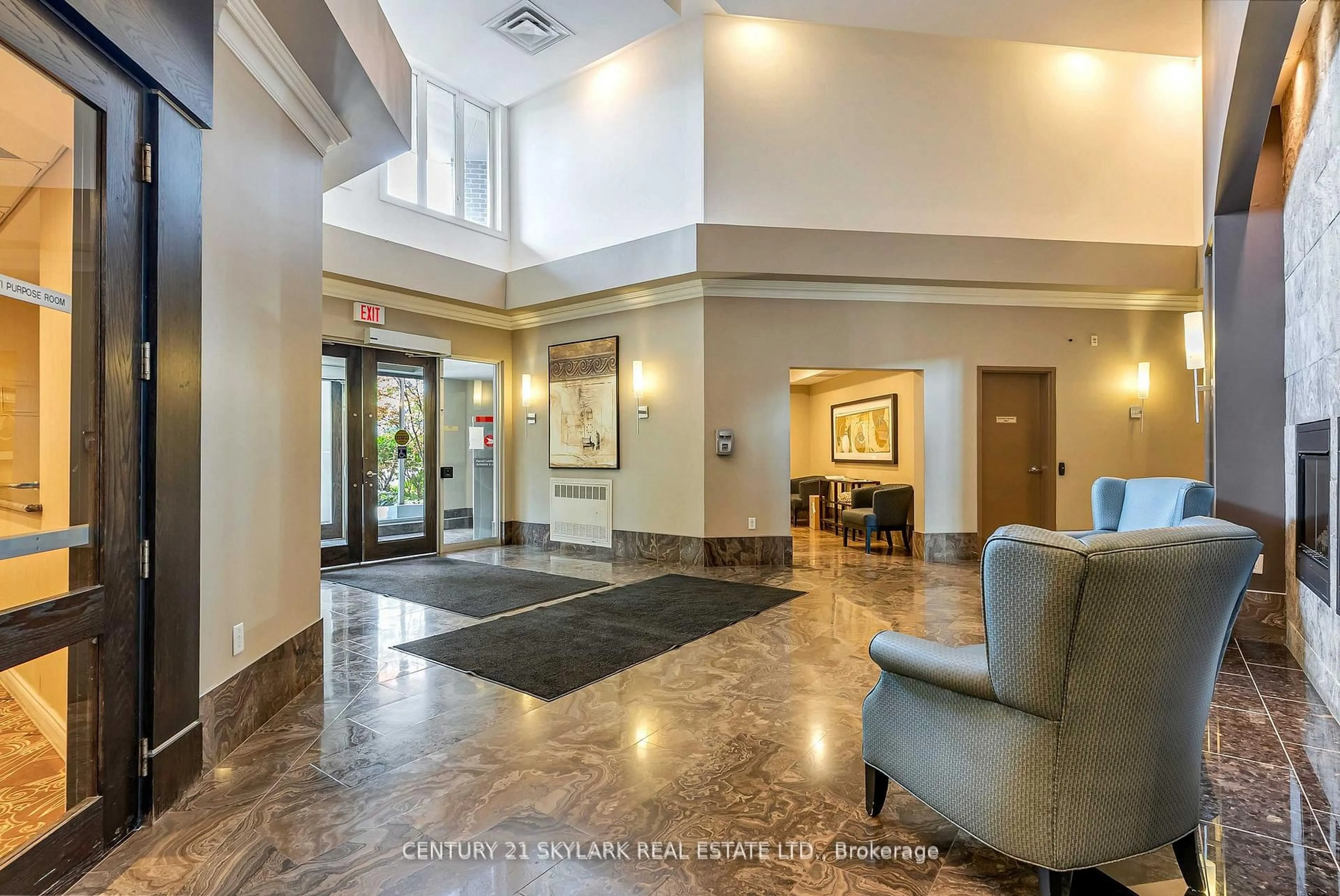 Indoor foyer for 245 Dalesford Rd #516, Toronto Ontario M8Y 4H7