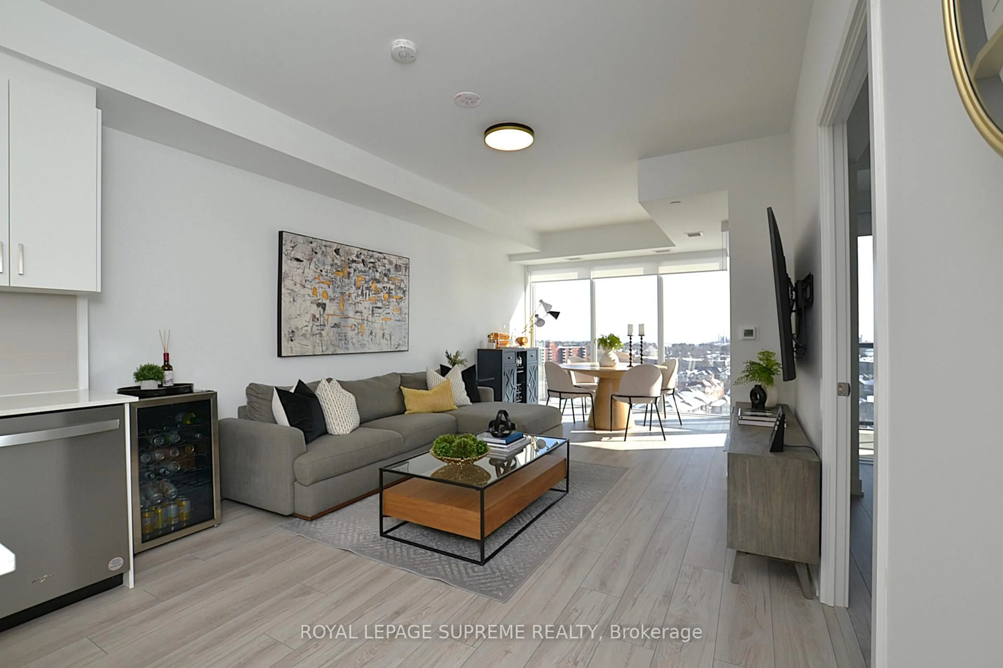 Living room with furniture, unknown for 1035 Southdown Rd #1108, Mississauga Ontario L5J 0A2