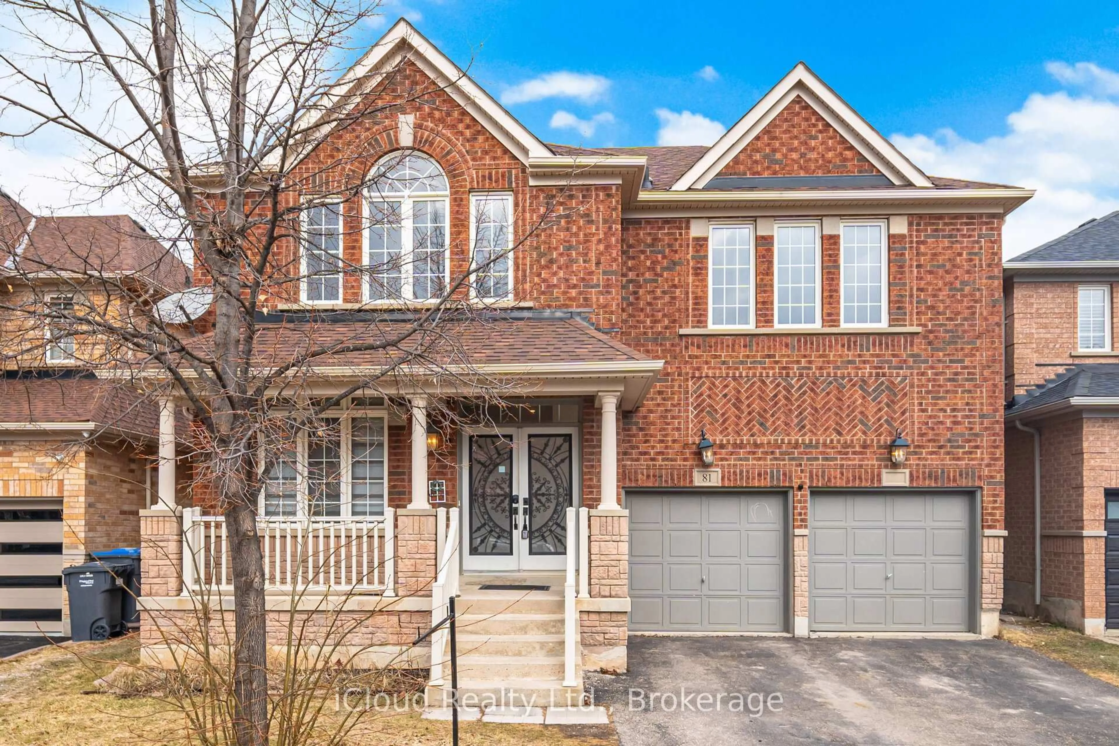 Home with brick exterior material, street for 81 Crown Victoria Dr, Brampton Ontario L7A 3X1