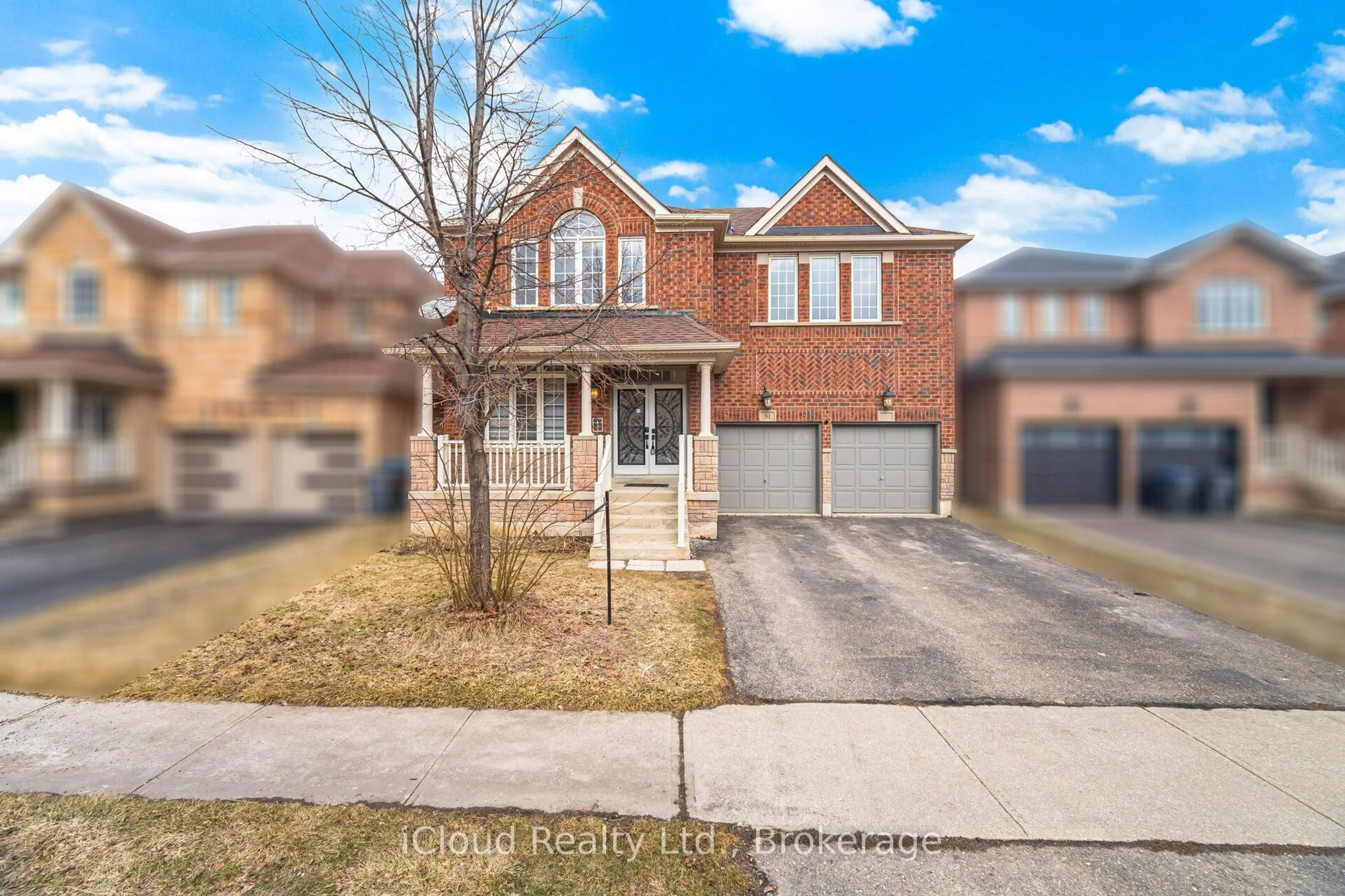 Home with brick exterior material, street for 81 Crown Victoria Dr, Brampton Ontario L7A 3X1