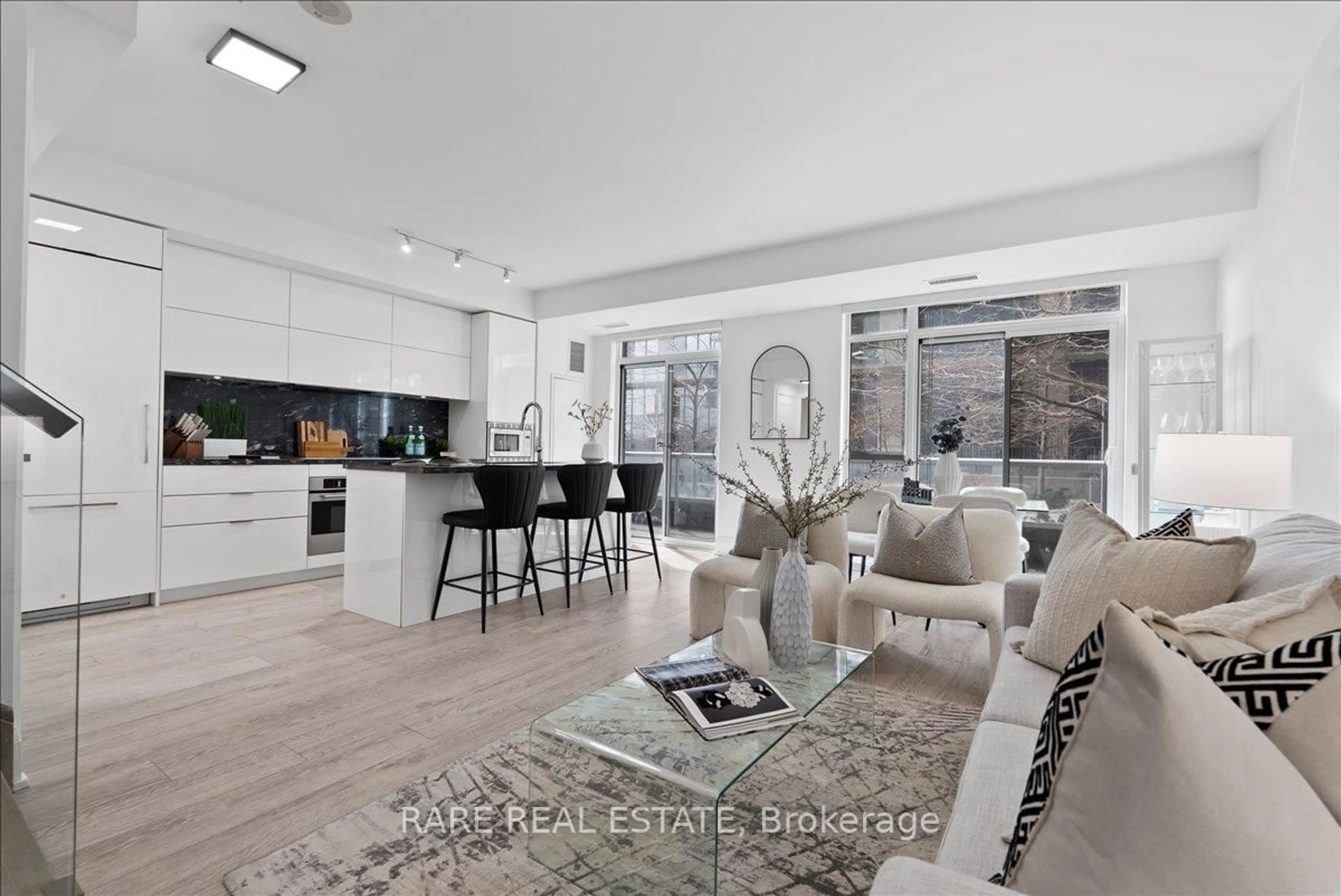 Open concept kitchen, unknown for 110 Marine Parade Dr #103, Toronto Ontario M8V 0A3