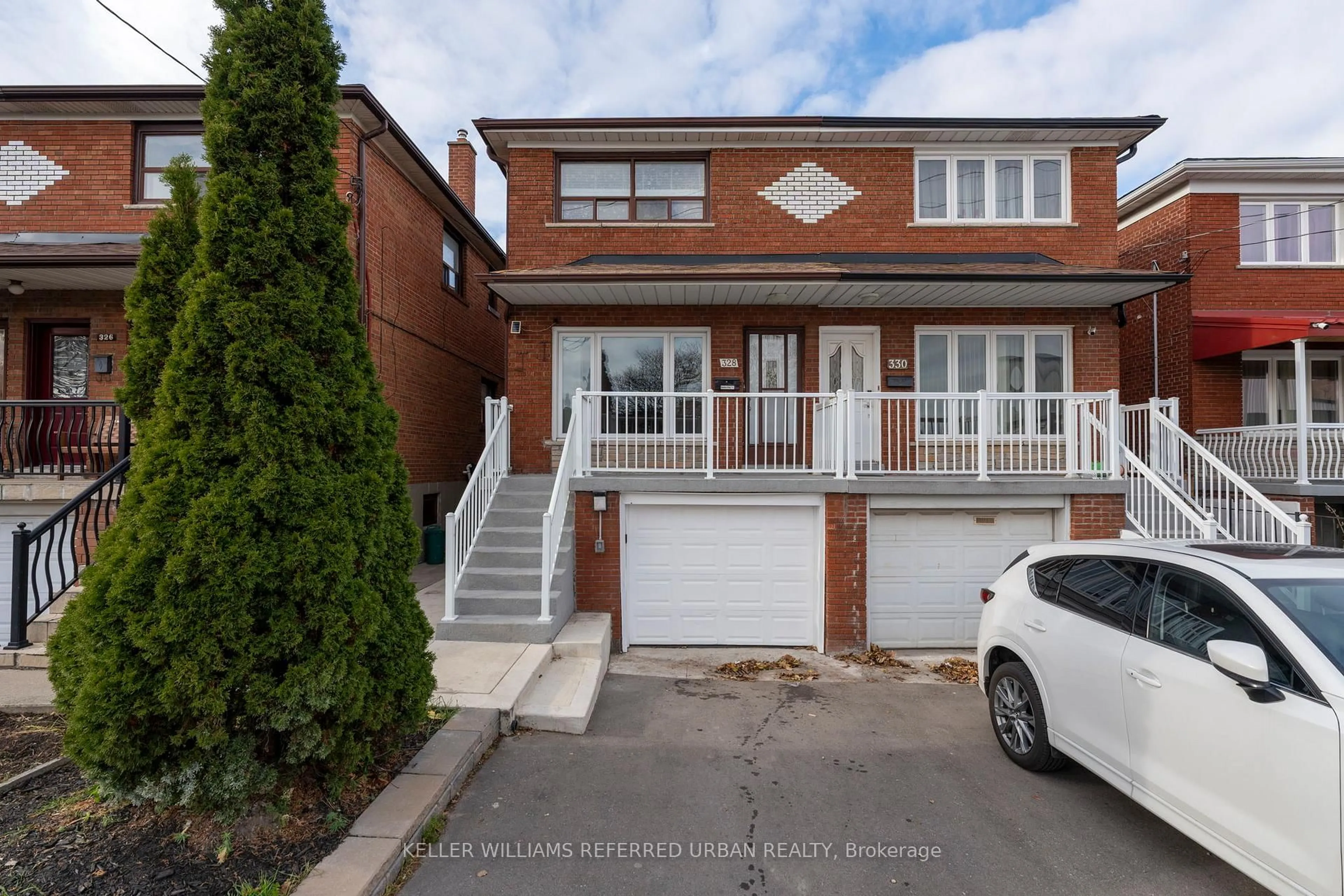 Home with brick exterior material, street for 328 Weston Rd, Toronto Ontario M6N 3P6