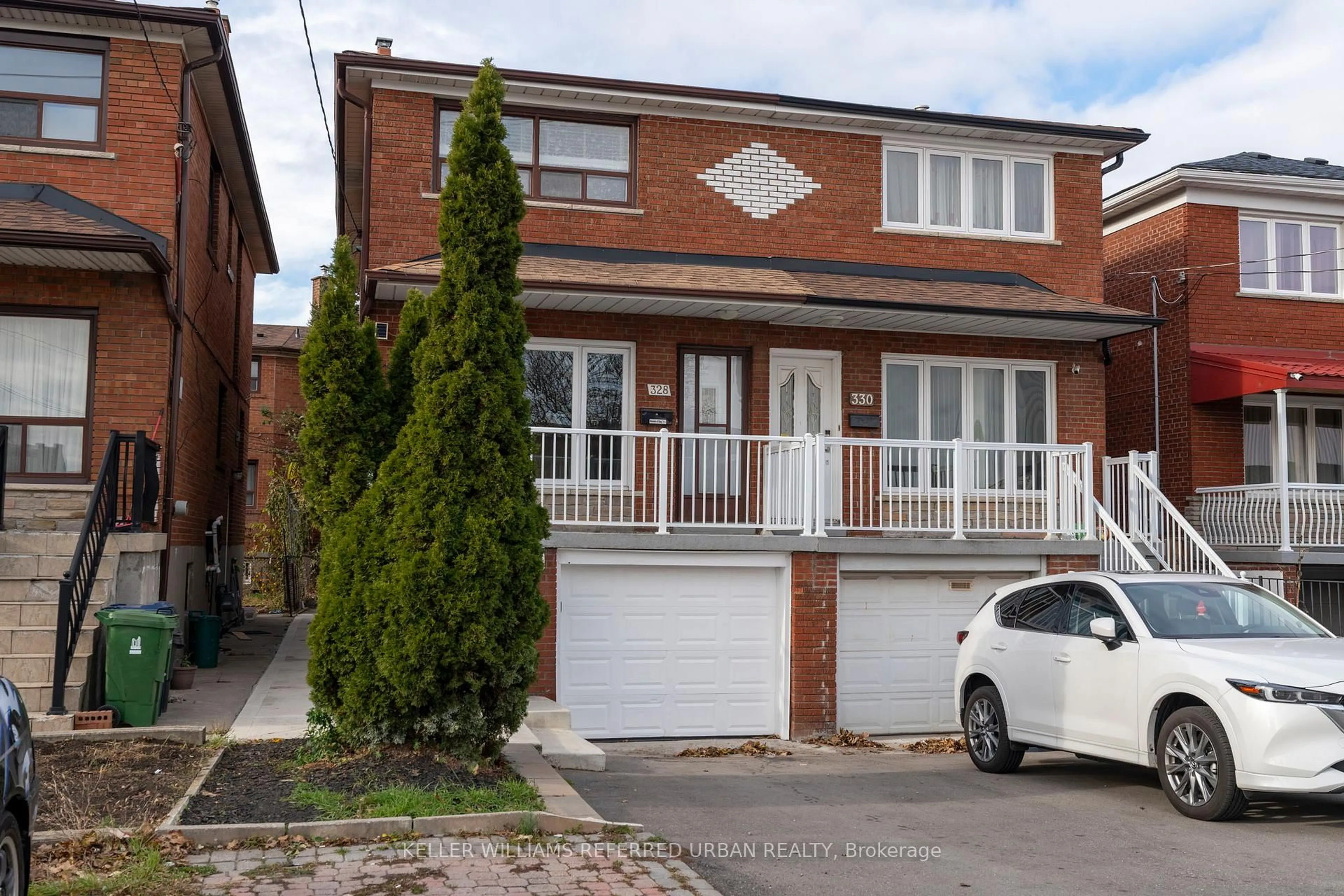 Home with brick exterior material, street for 328 Weston Rd, Toronto Ontario M6N 3P6