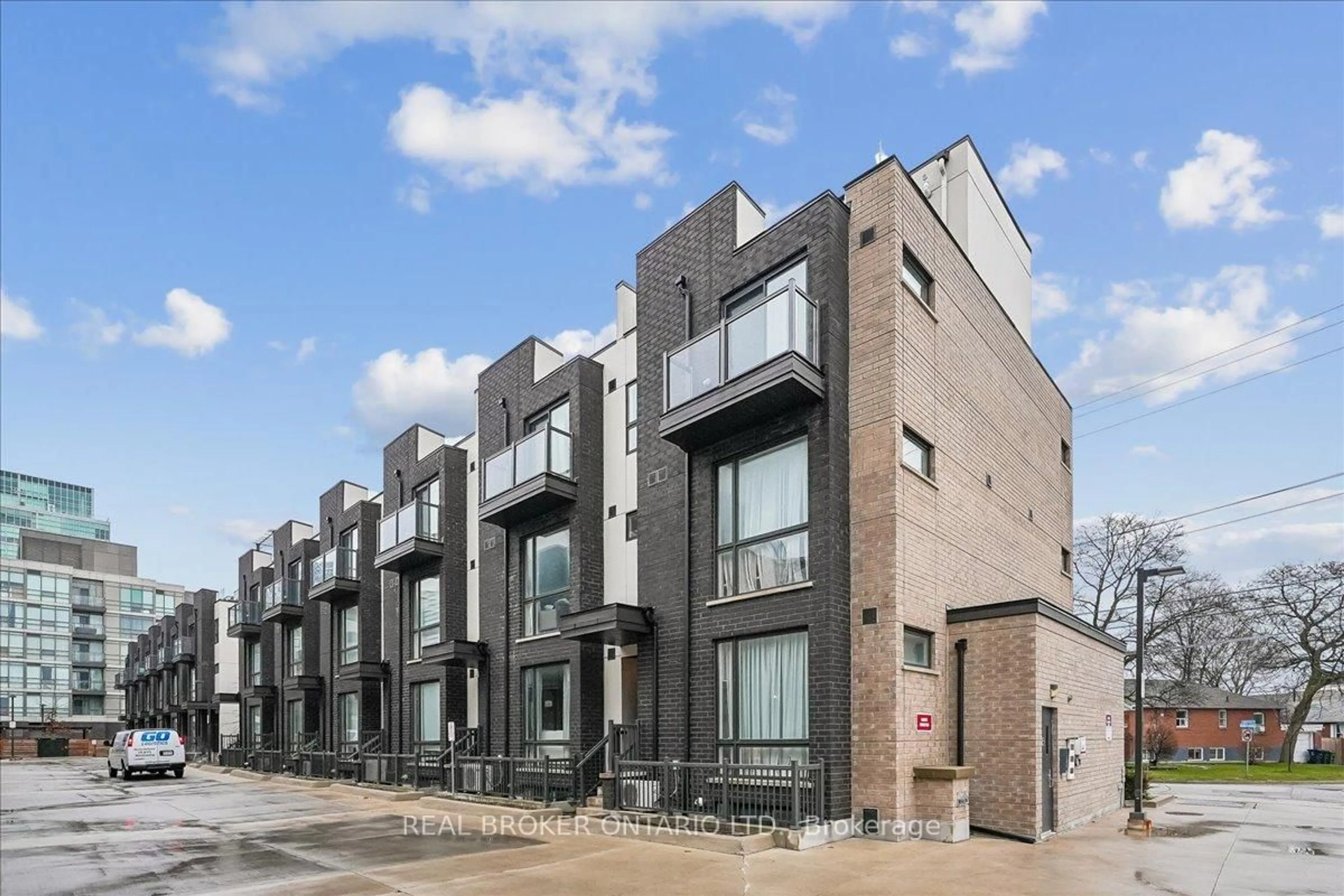 Home with brick exterior material, street for 26 Fieldway Rd #46, Toronto Ontario M8Z 3L2