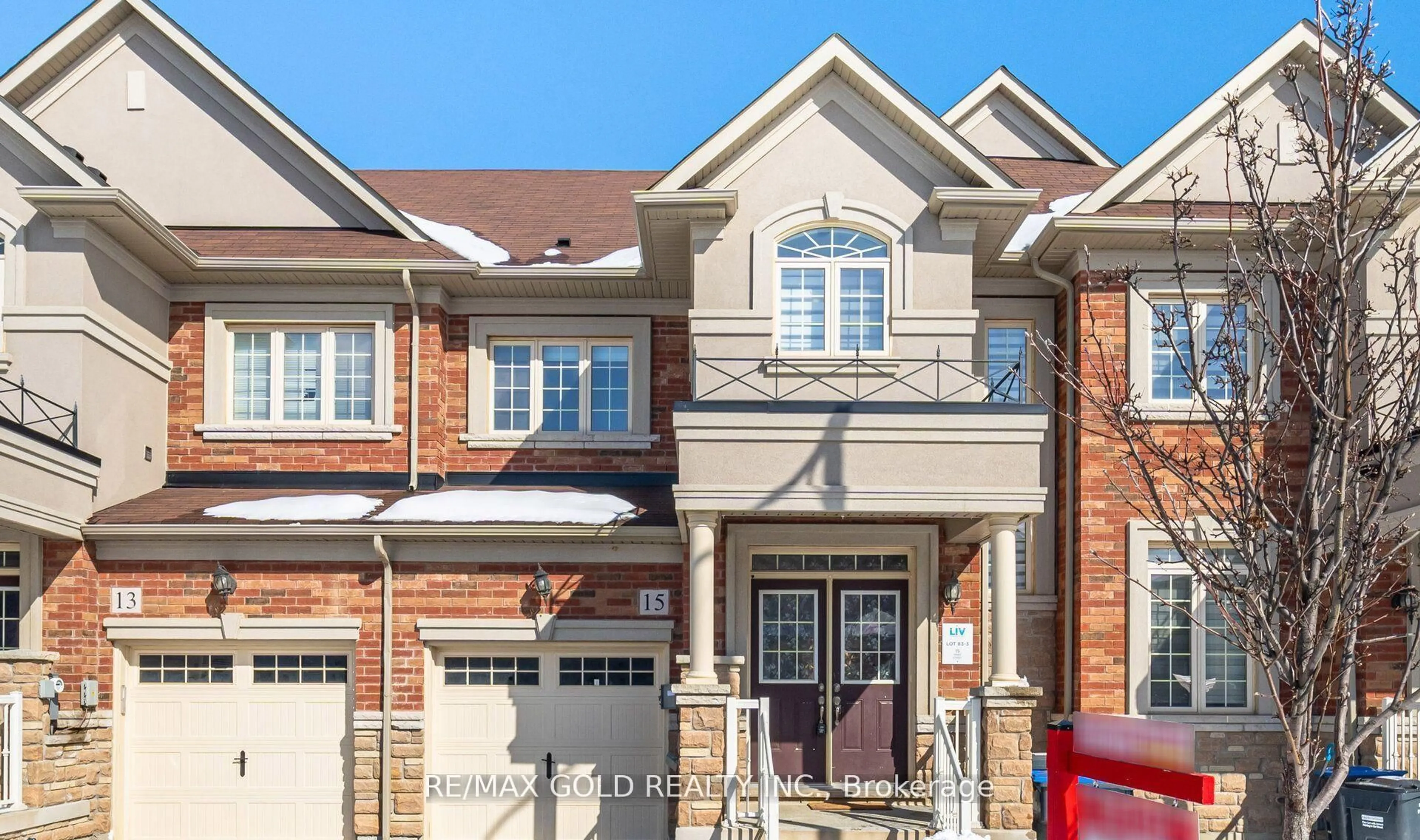 Home with brick exterior material, street for 15 Hines St, Brampton Ontario L7A 4X4