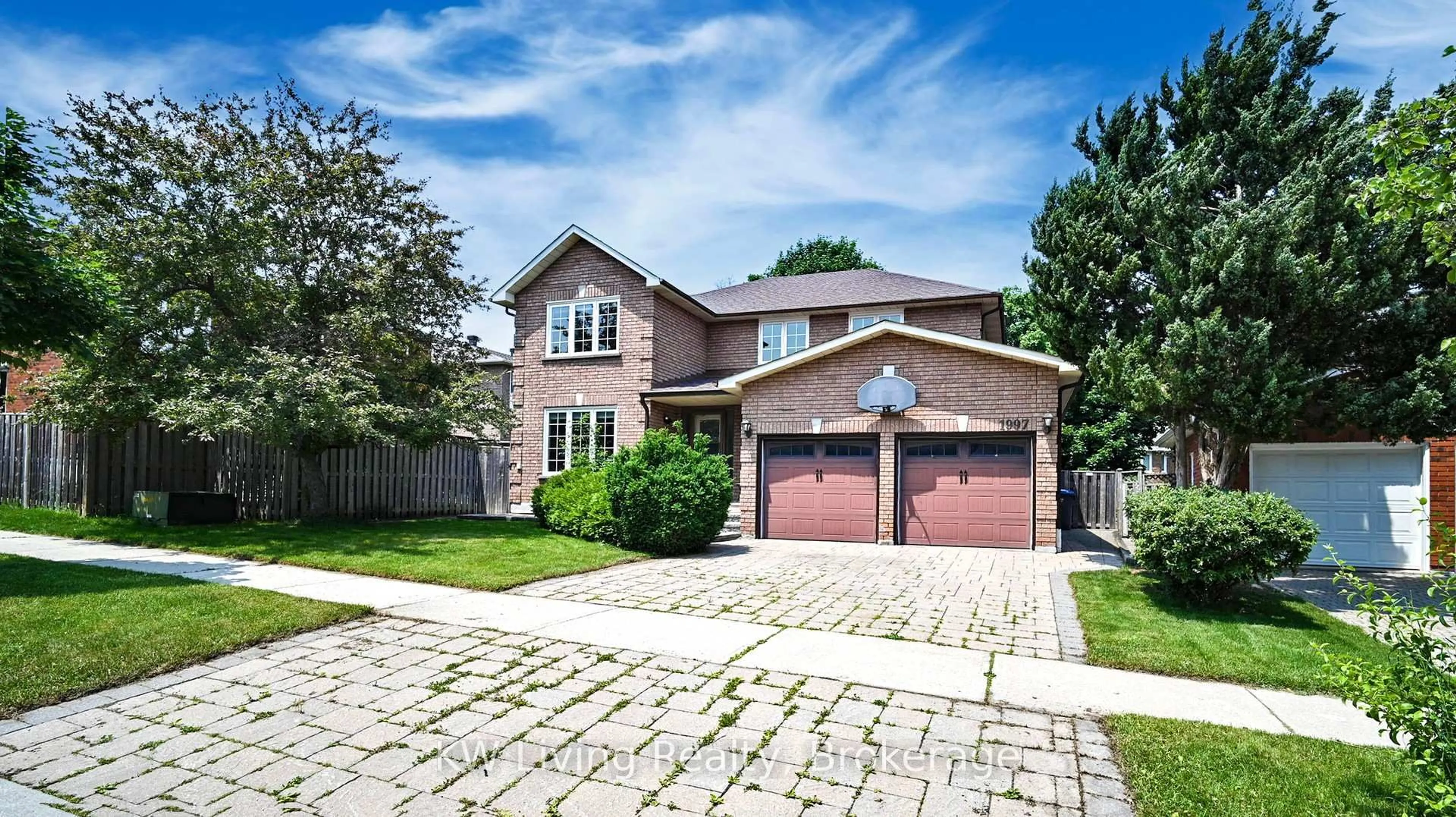 Home with brick exterior material, street for 1997 Sandown Rd, Mississauga Ontario L5M 2Z5