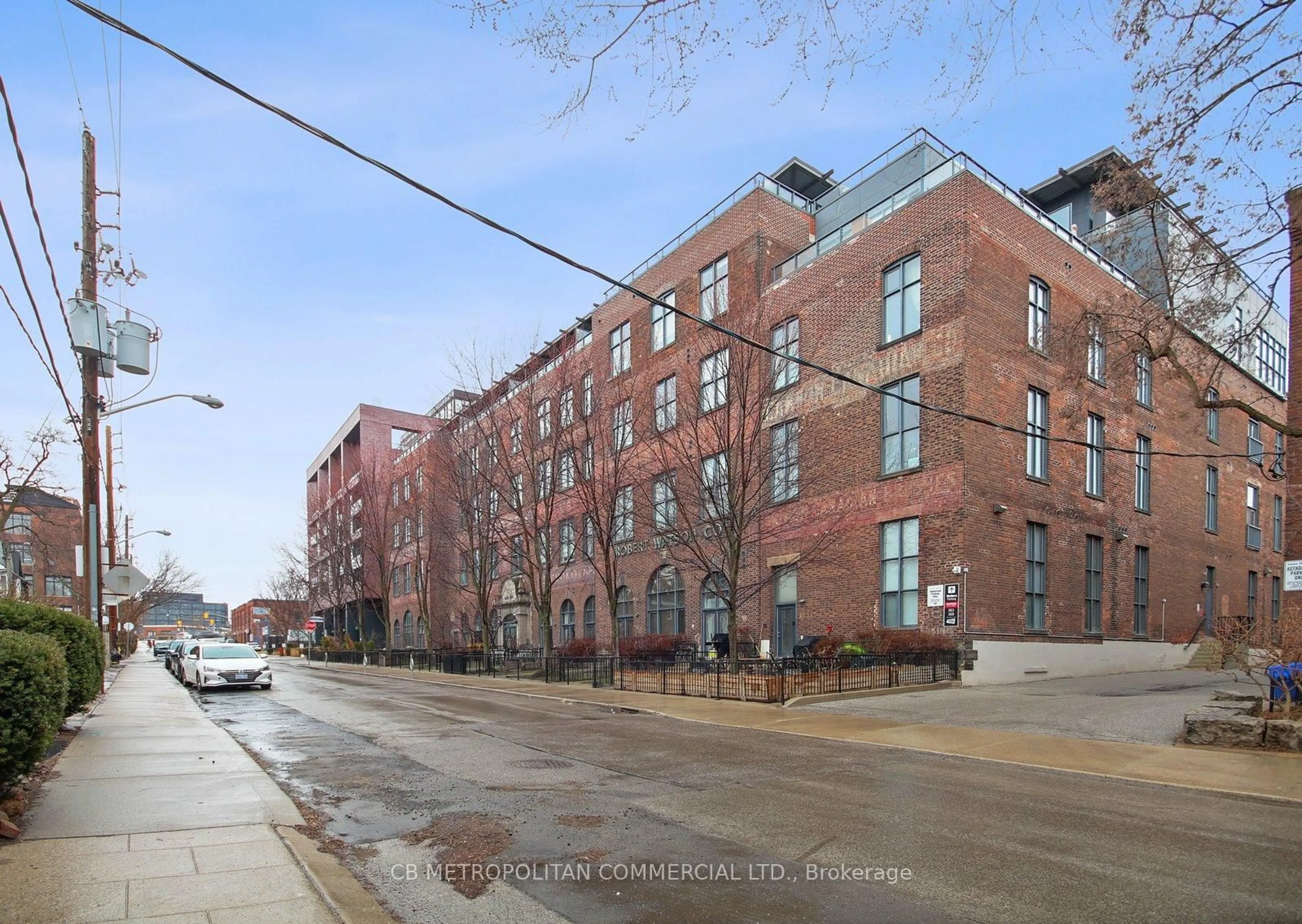 Home with brick exterior material, street for 363 Sorauren Ave #405, Toronto Ontario M6R 3C2