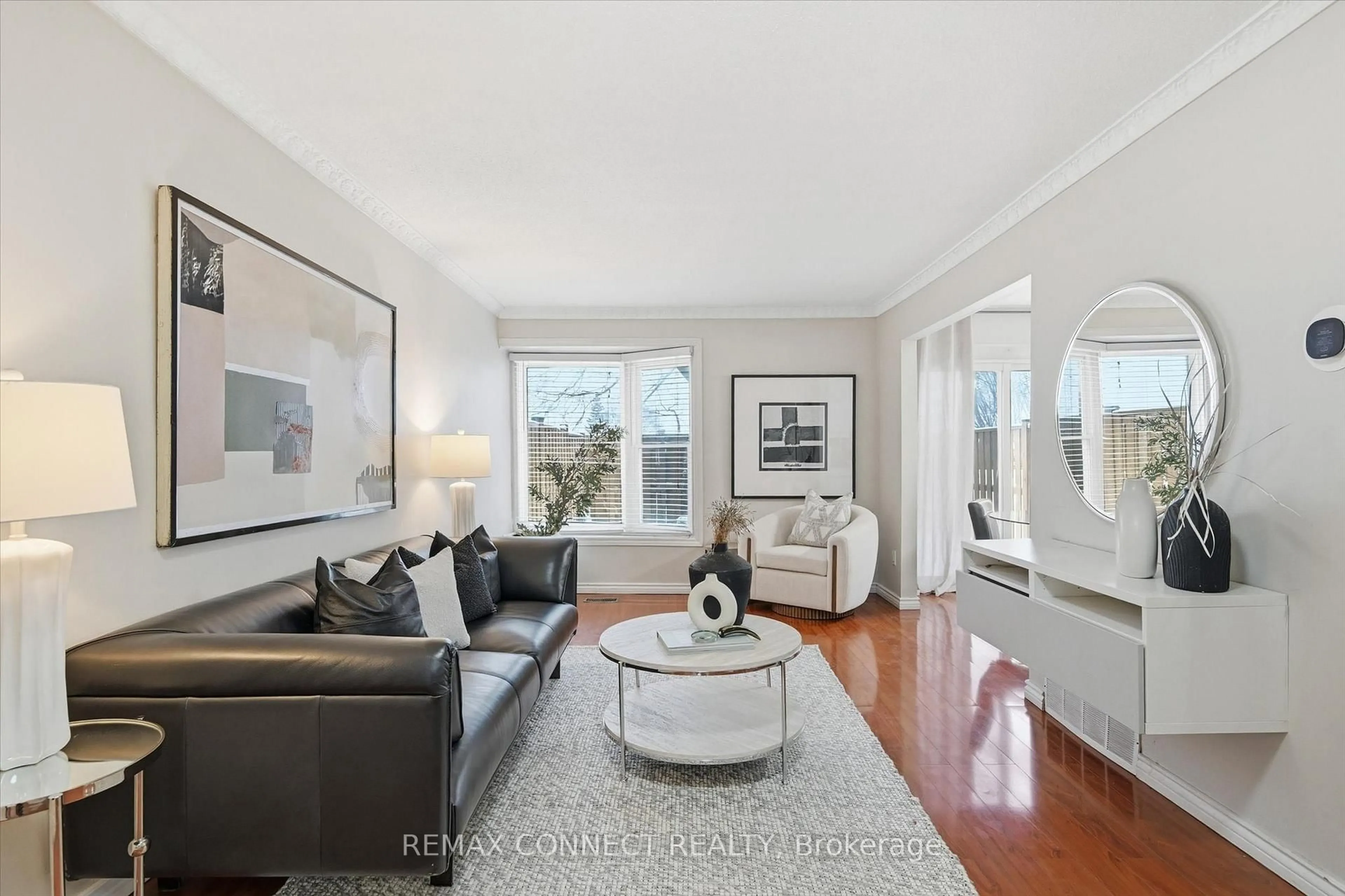 Living room with furniture, unknown for 2185 Fairchild Blvd #23, Burlington Ontario L7P 3P6