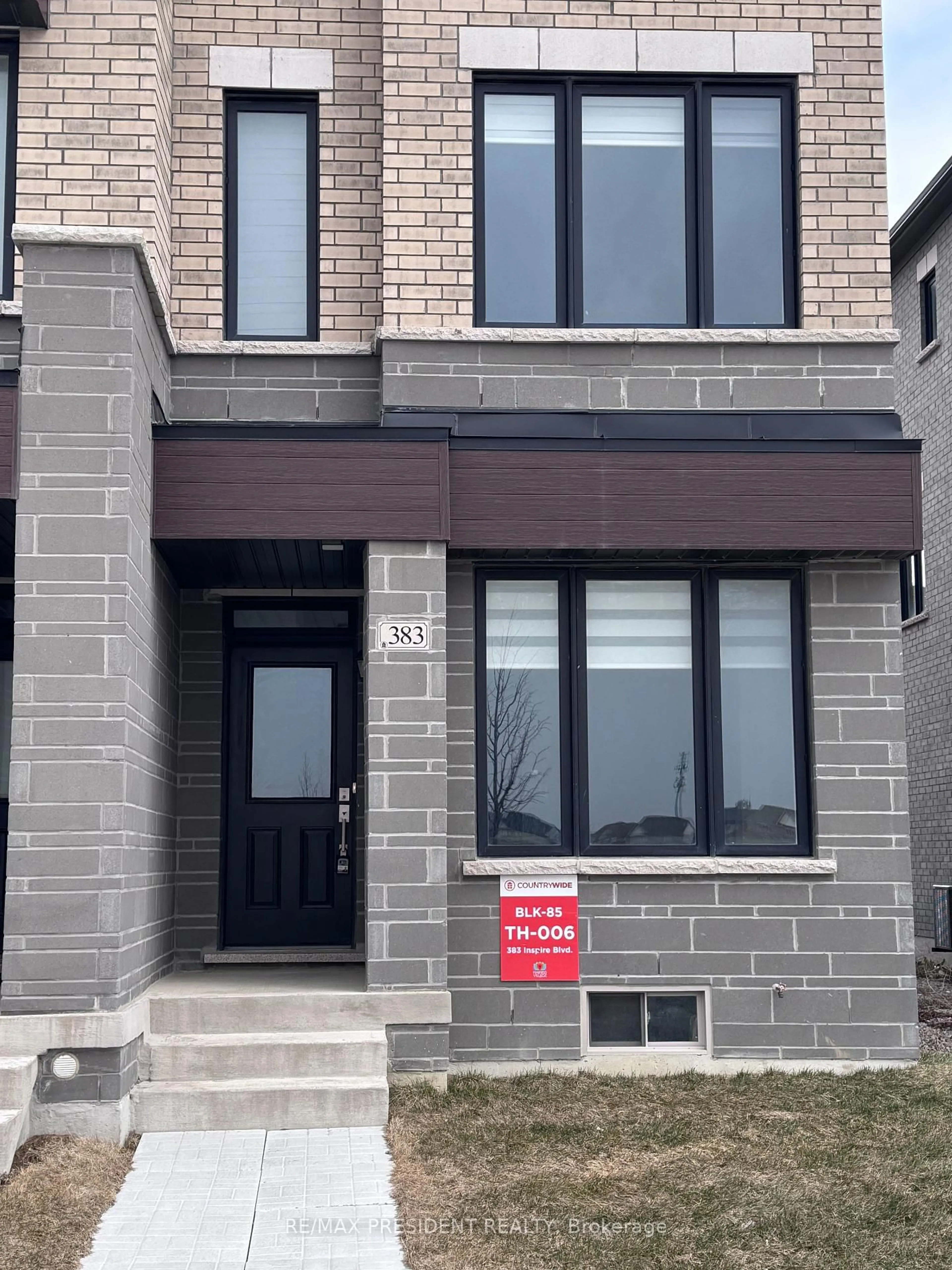 Home with brick exterior material, building for 383 Inspire Blvd, Brampton Ontario L6R 4E4