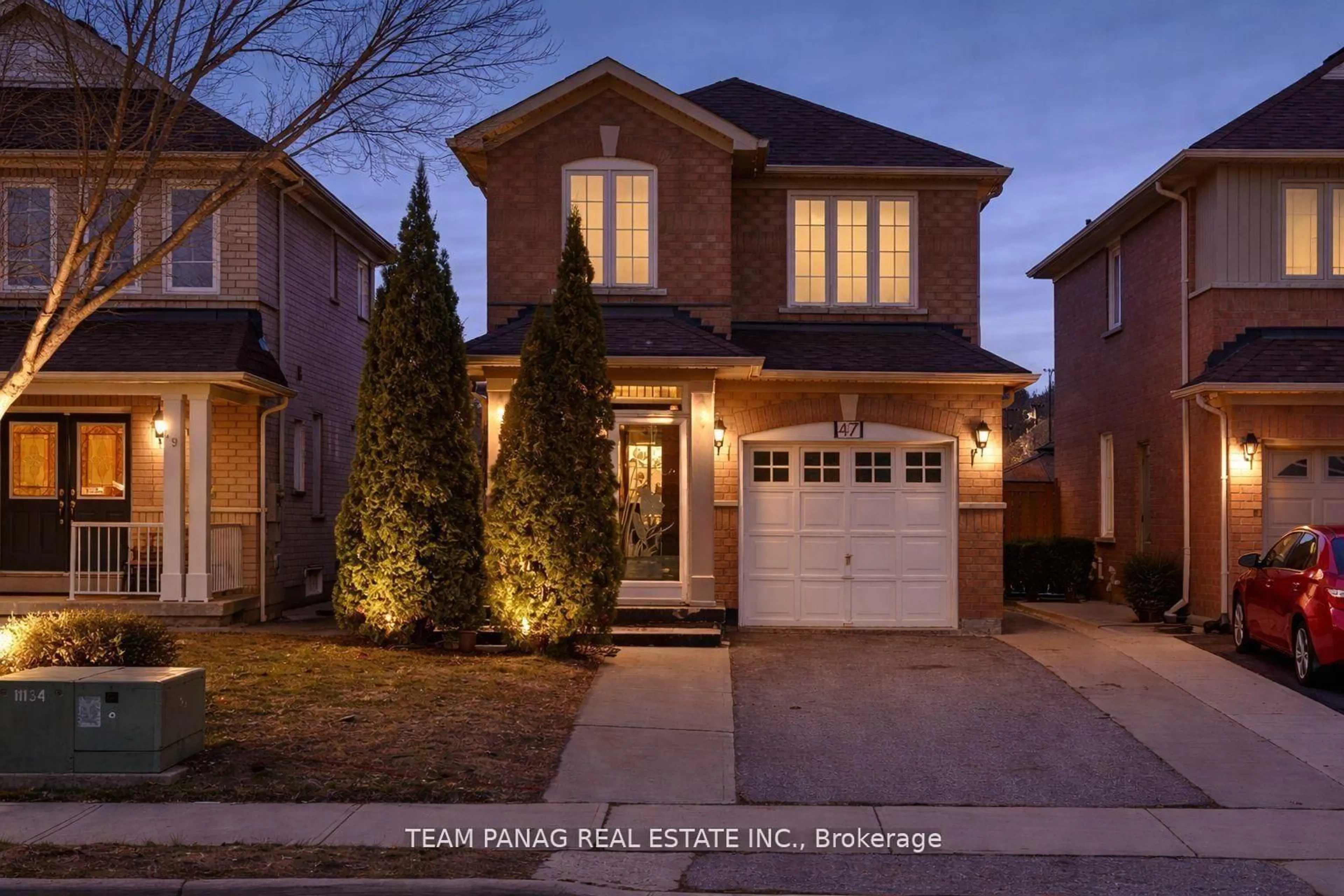 Home with brick exterior material, street for 47 Loons Call Cres, Brampton Ontario L6R 2G4