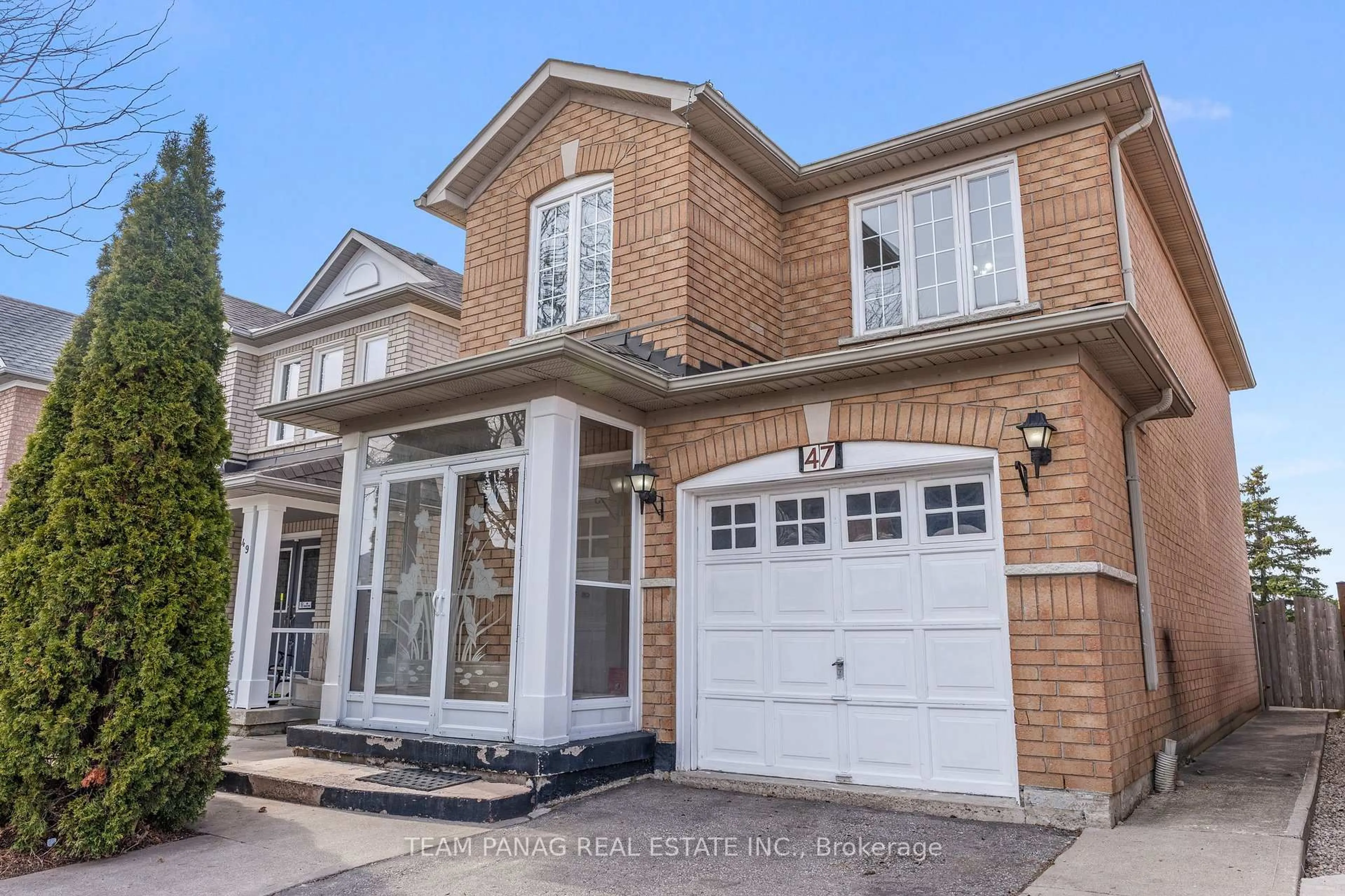 Home with brick exterior material, street for 47 Loons Call Cres, Brampton Ontario L6R 2G4
