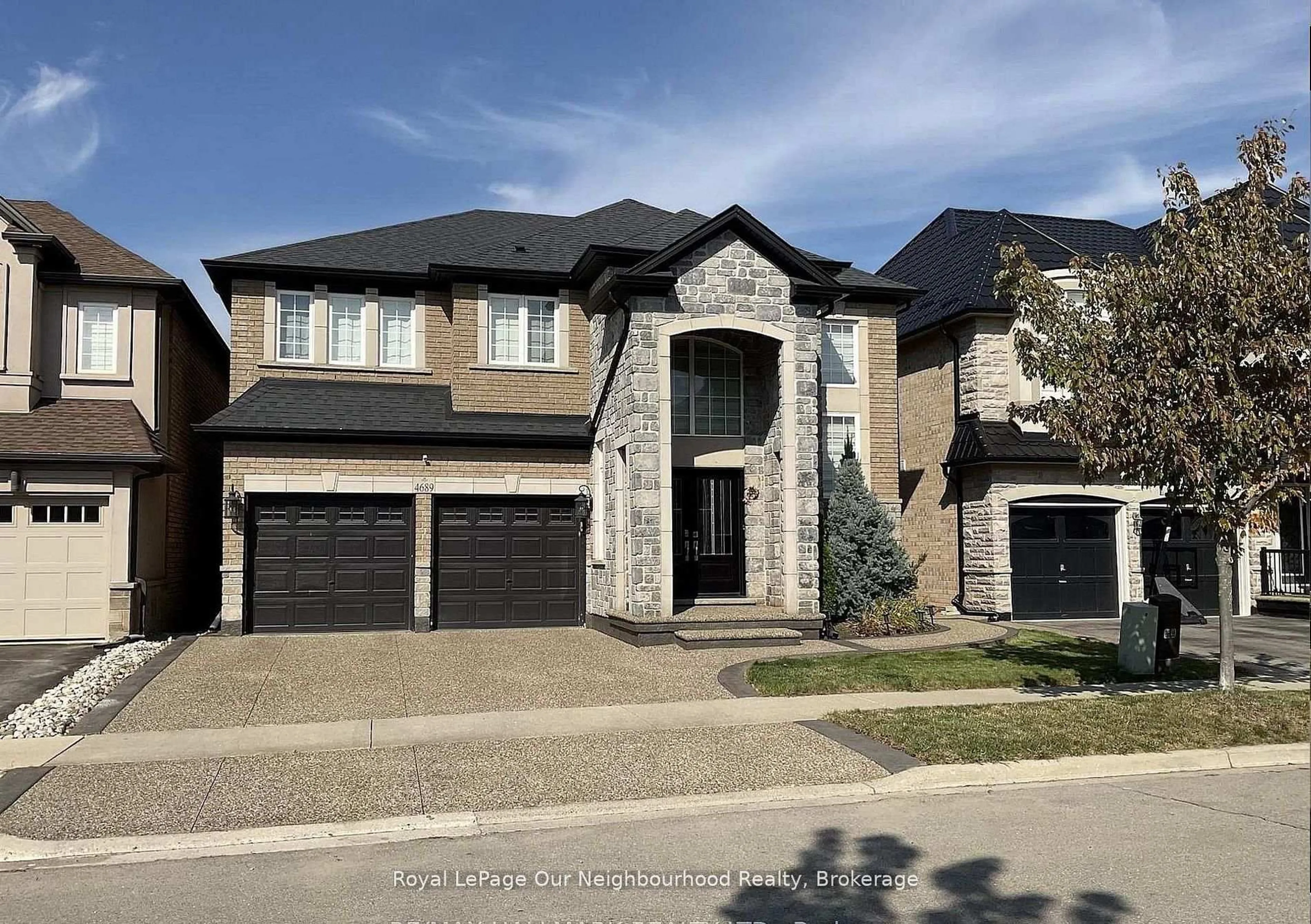 Home with brick exterior material, street for 4689 Leanna Heights Rd, Burlington Ontario L7M 0G3