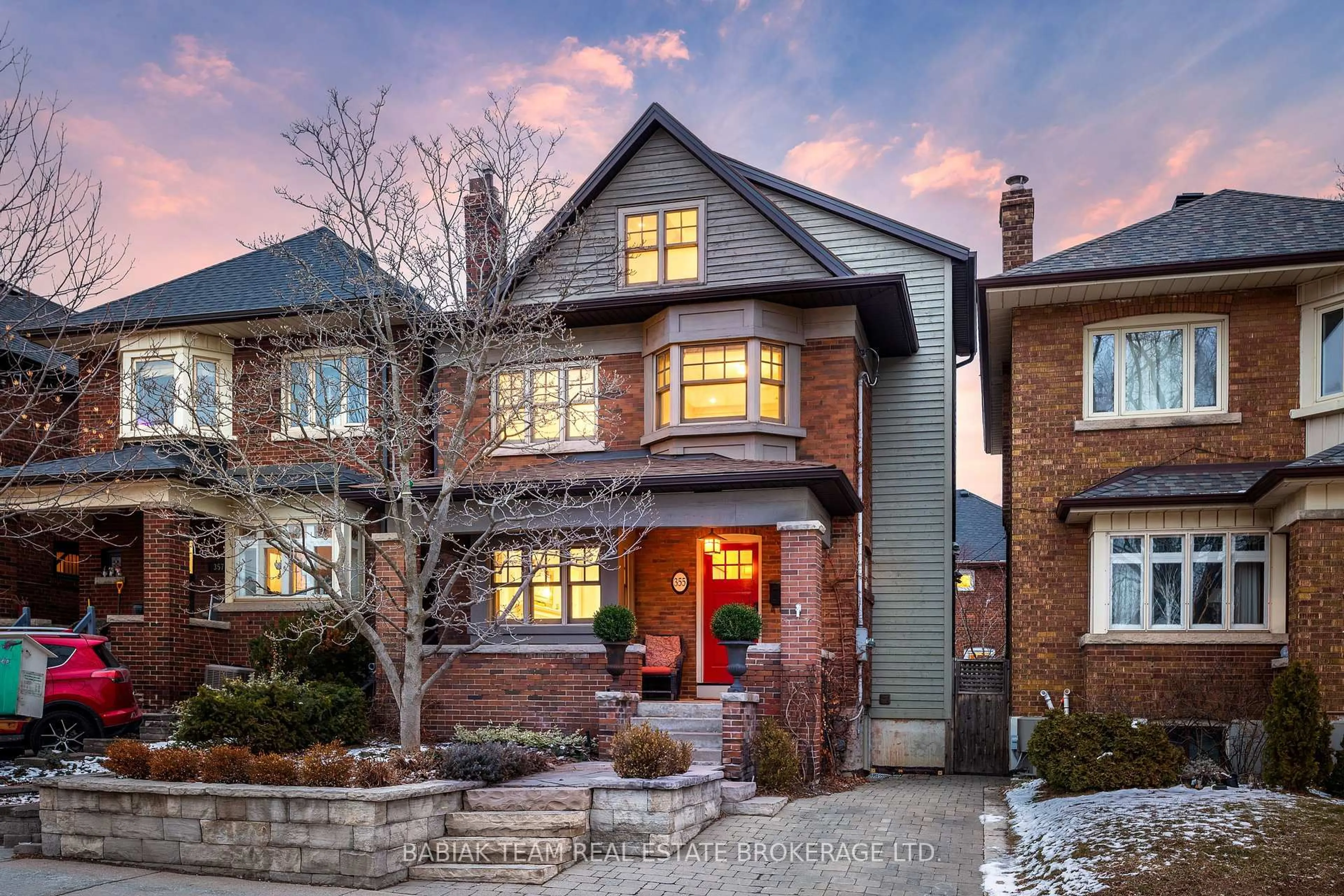 Home with brick exterior material, street for 355 Windermere Ave, Toronto Ontario M6S 3L2