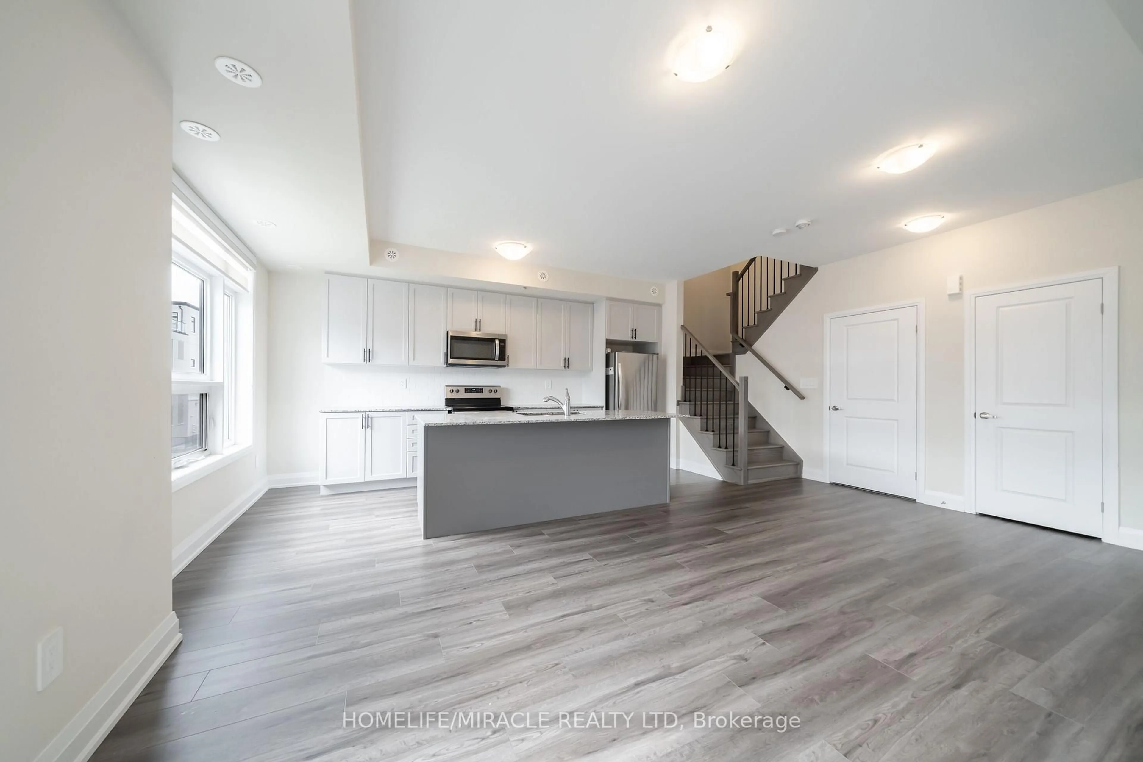 Open concept kitchen, unknown for 1593 Rose Way ##104, Milton Ontario L9E 0J2