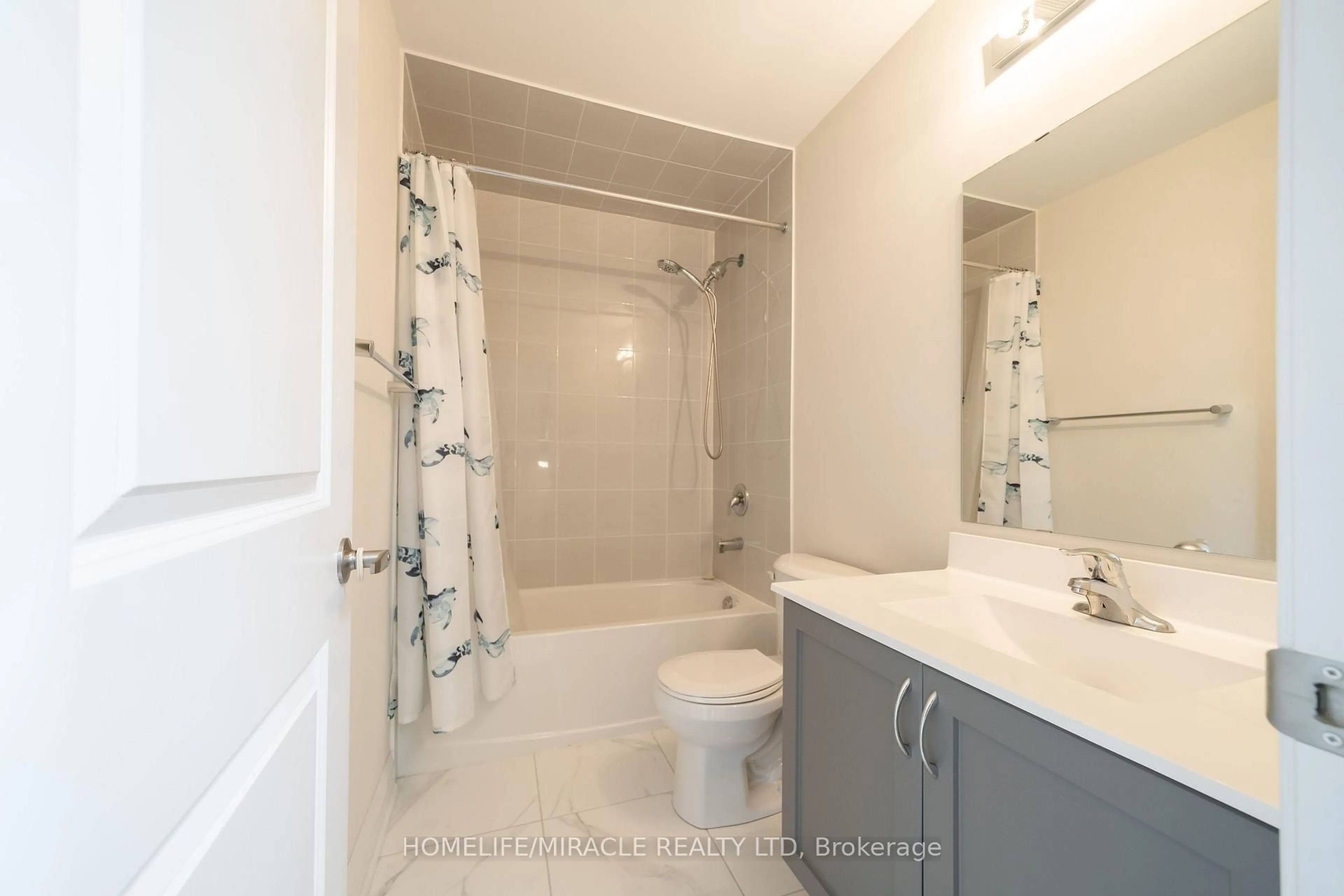 Standard bathroom, ceramic/tile floor for 1593 Rose Way ##104, Milton Ontario L9E 0J2