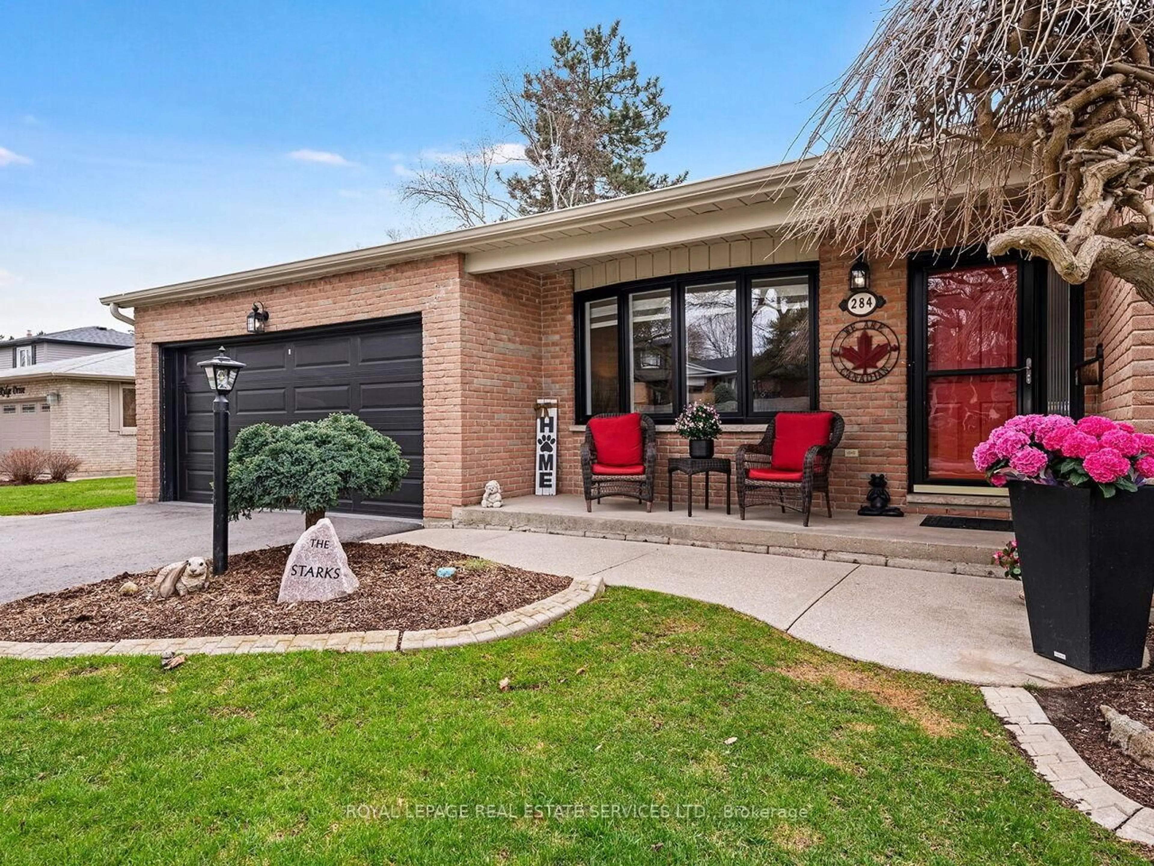 Home with brick exterior material, street for 284 Ridge Dr, Milton Ontario L9T 1X3