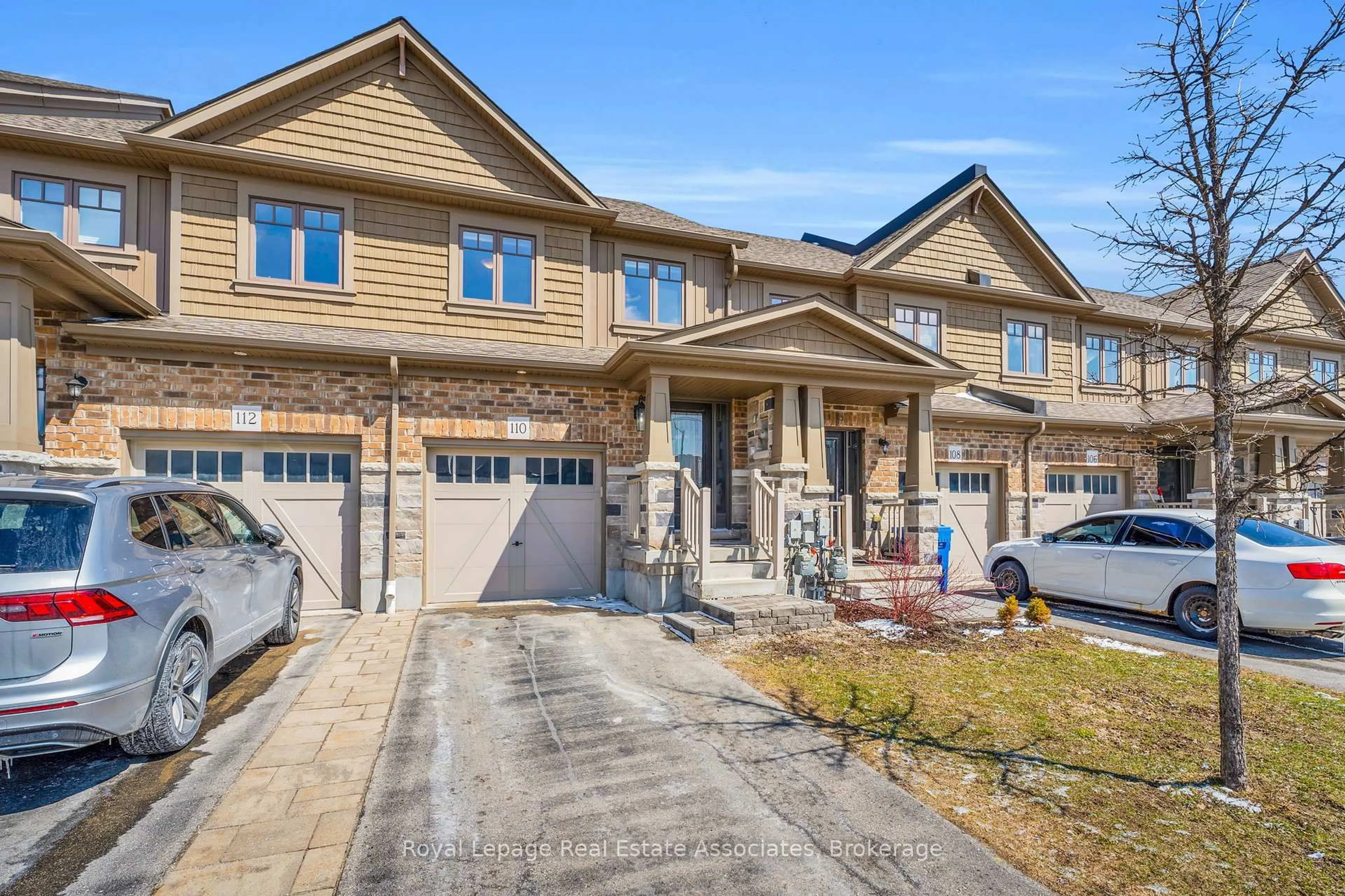 Home with brick exterior material, street for 110 Winterton Crt, Orangeville Ontario L9W 6Z7