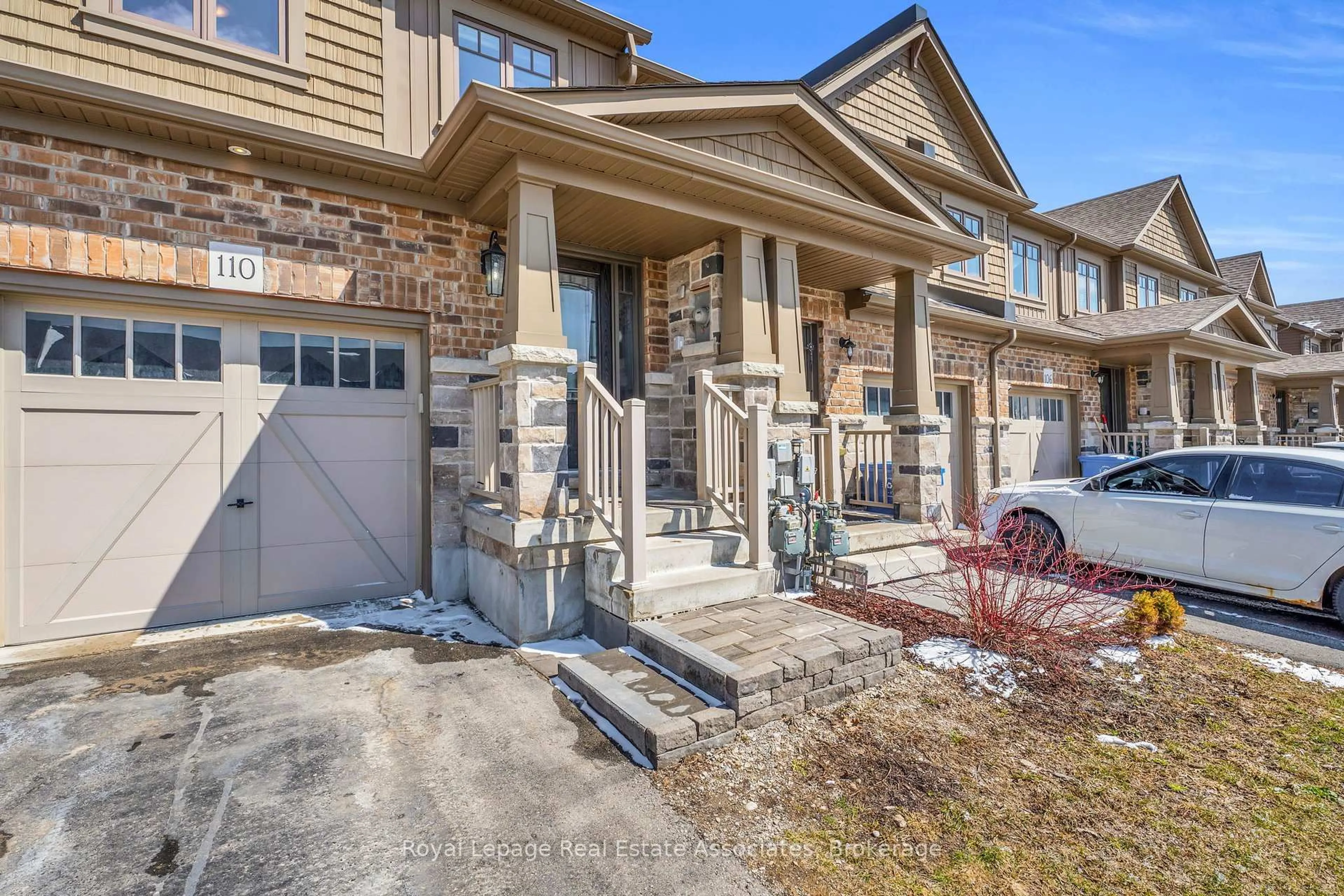 Home with brick exterior material, street for 110 Winterton Crt, Orangeville Ontario L9W 6Z7